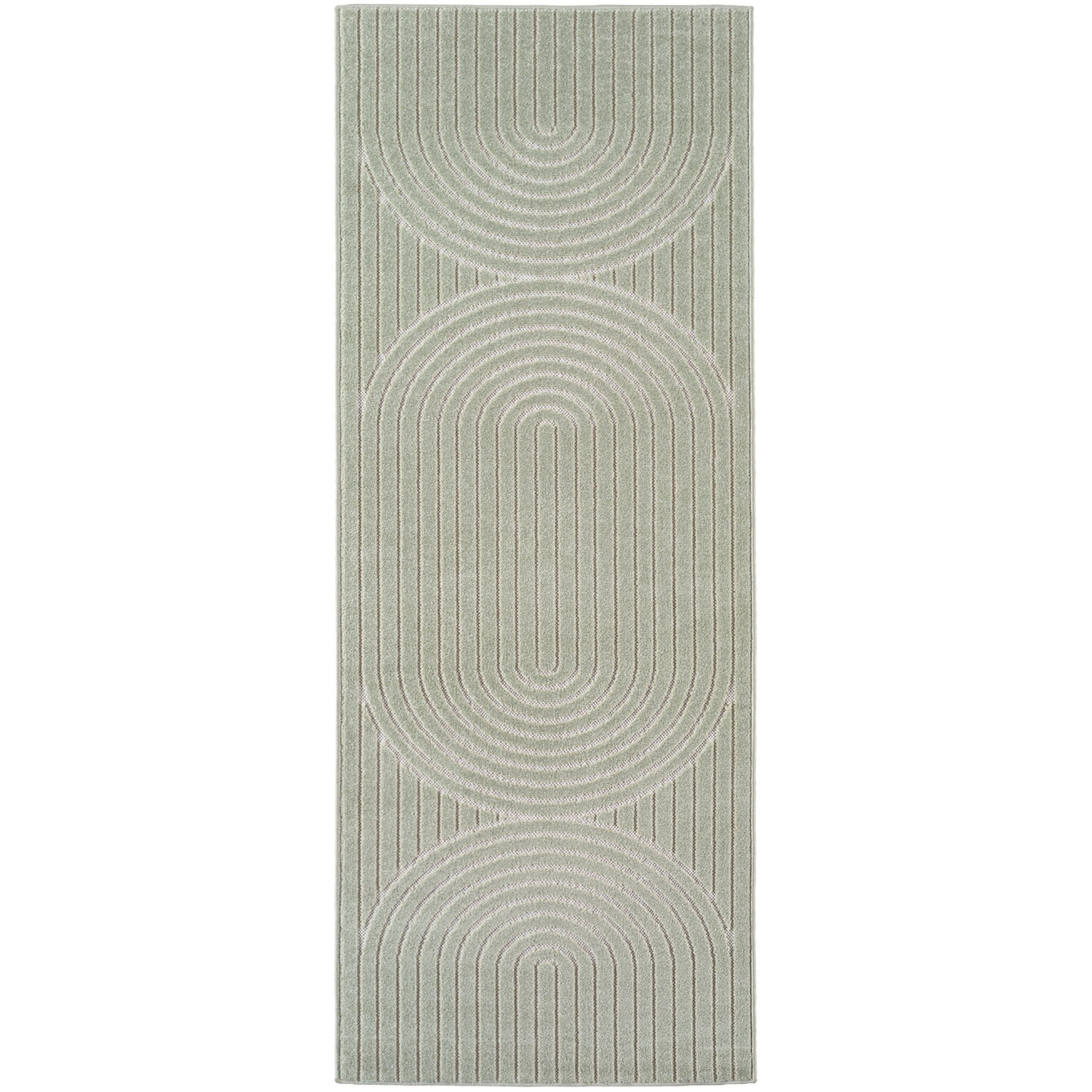 Carpettex Kurzflor Teppich 3D Hoch-Tief Skandi Boho Indoor Outdoor