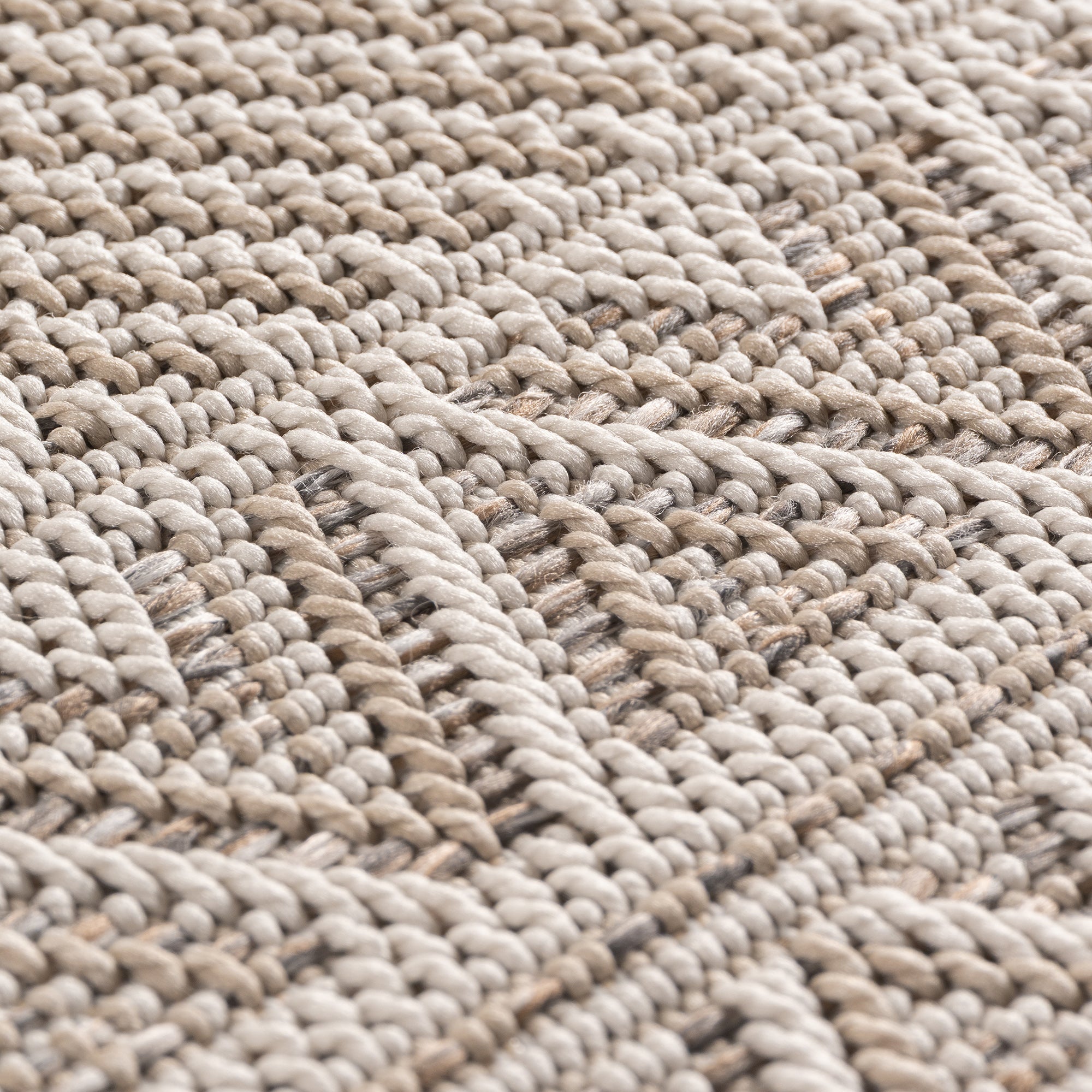 Tapis d'extérieur Carpettex, résistant aux intempéries, pour balcon, terrasse, jardin, style scandinave bohème