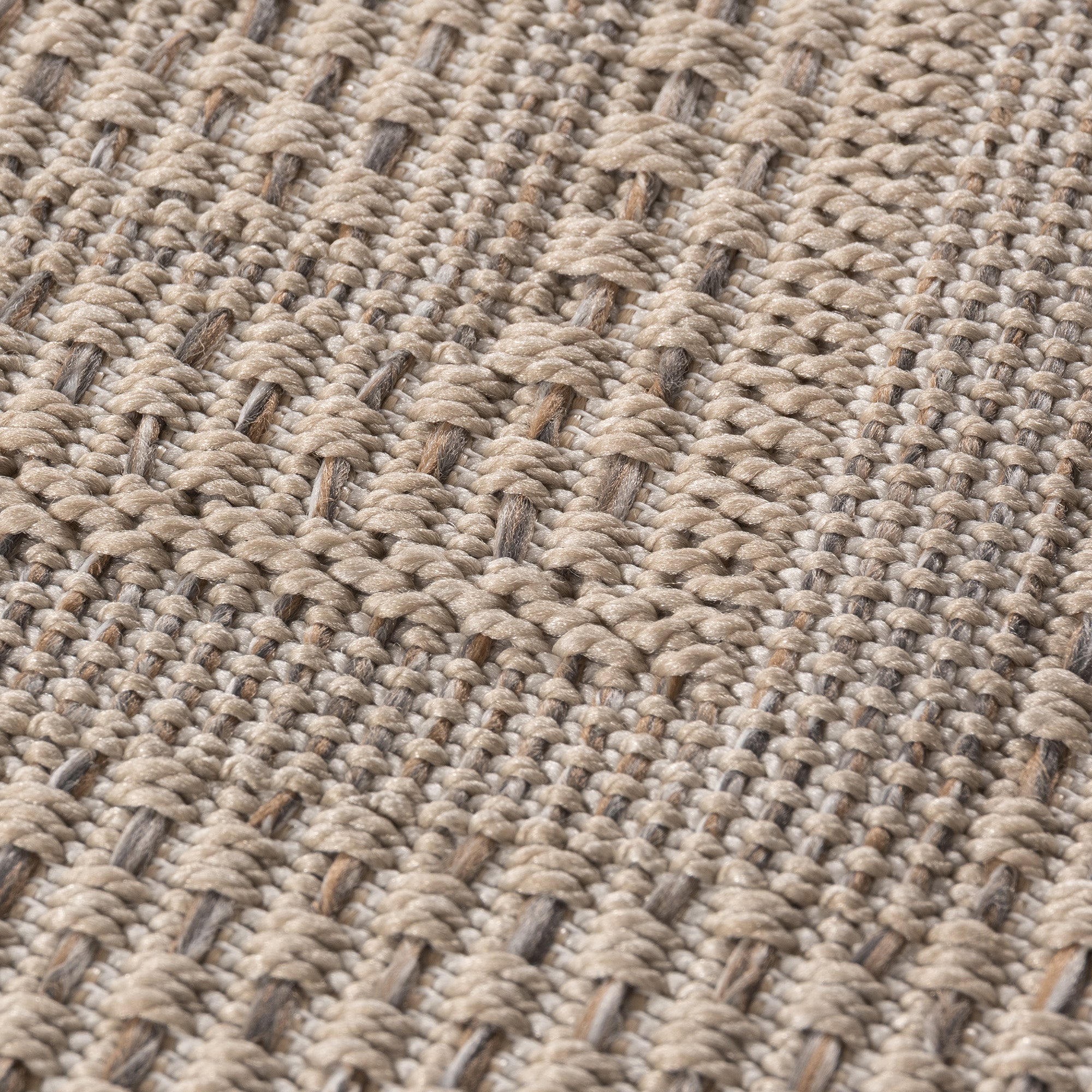 Tapis d'extérieur Carpettex, résistant aux intempéries, pour balcon, terrasse, jardin, style scandinave bohème