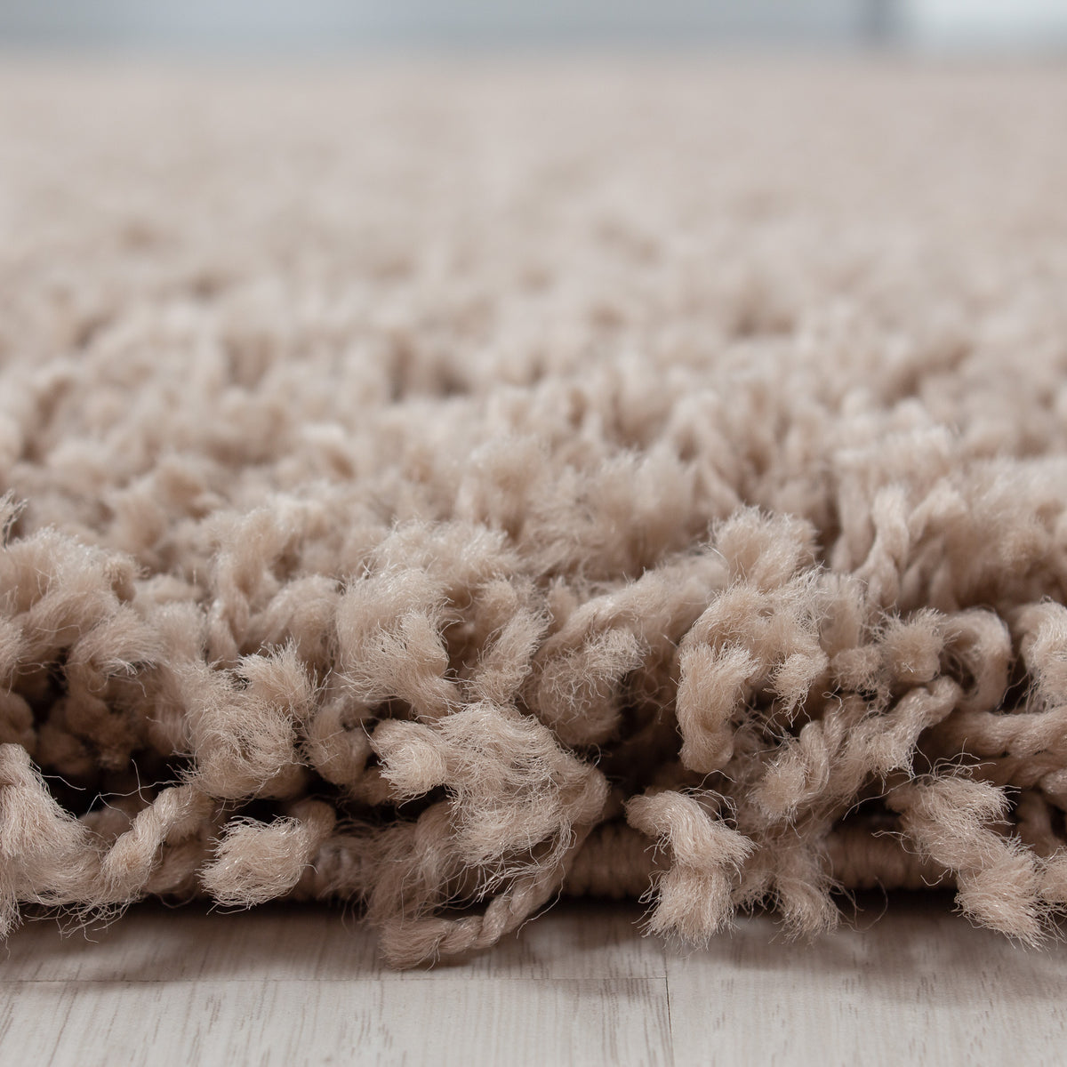 Hochflor Teppich Wohnzimmer Langflor Shaggy Teppich Einfarbig Design Flauschig