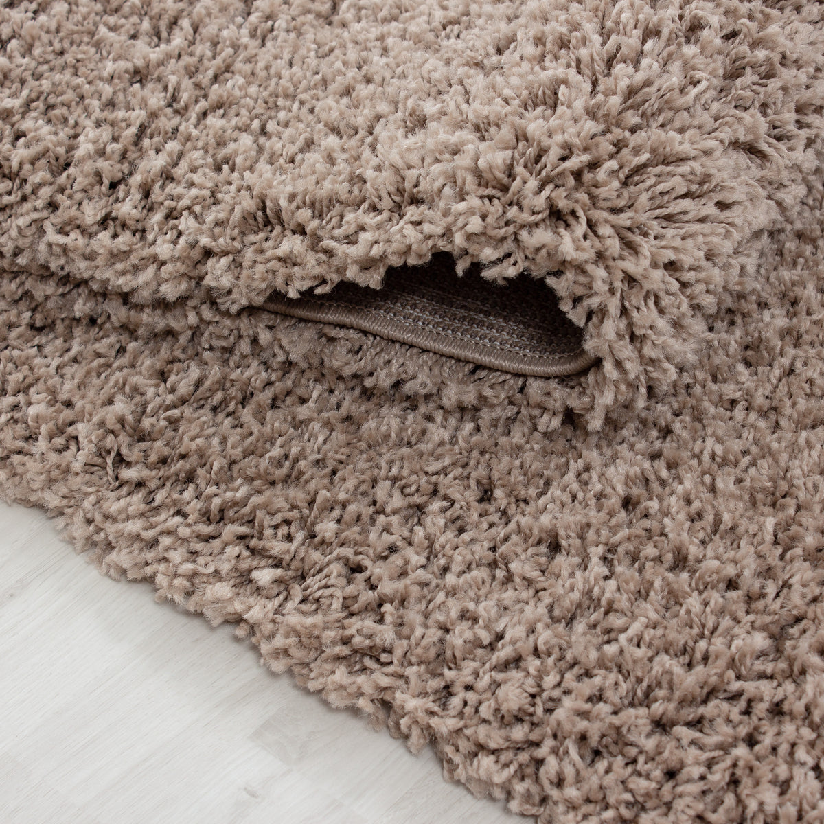 Hochflor Teppich Wohnzimmer Langflor Shaggy Teppich Einfarbig Design Flauschig