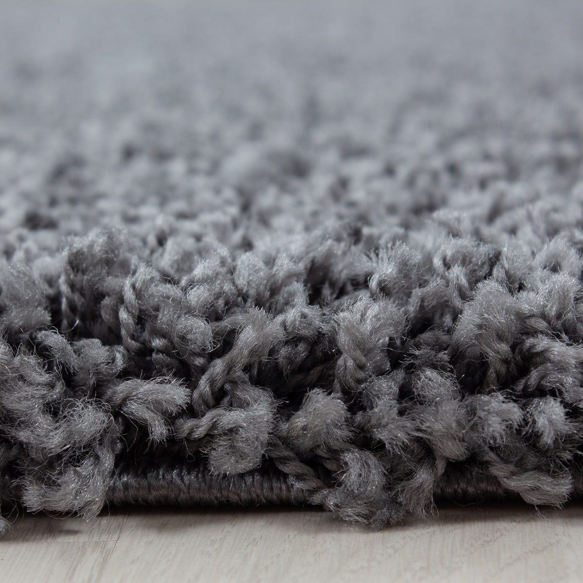 Hochflor Teppich Wohnzimmer Langflor Shaggy Teppich Einfarbig Design Flauschig