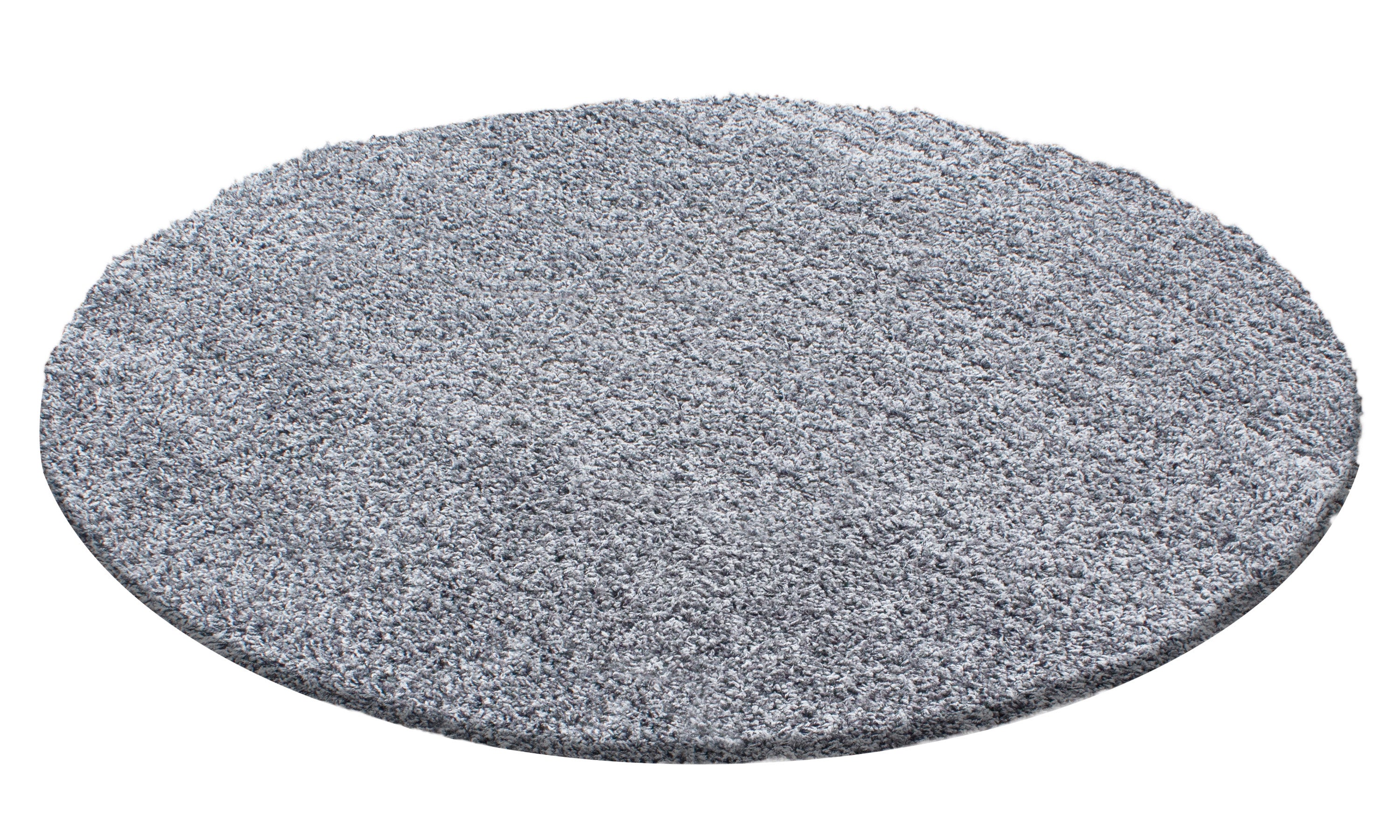 Deep pile rug for living room, long pile shaggy rug, plain design, fluffy