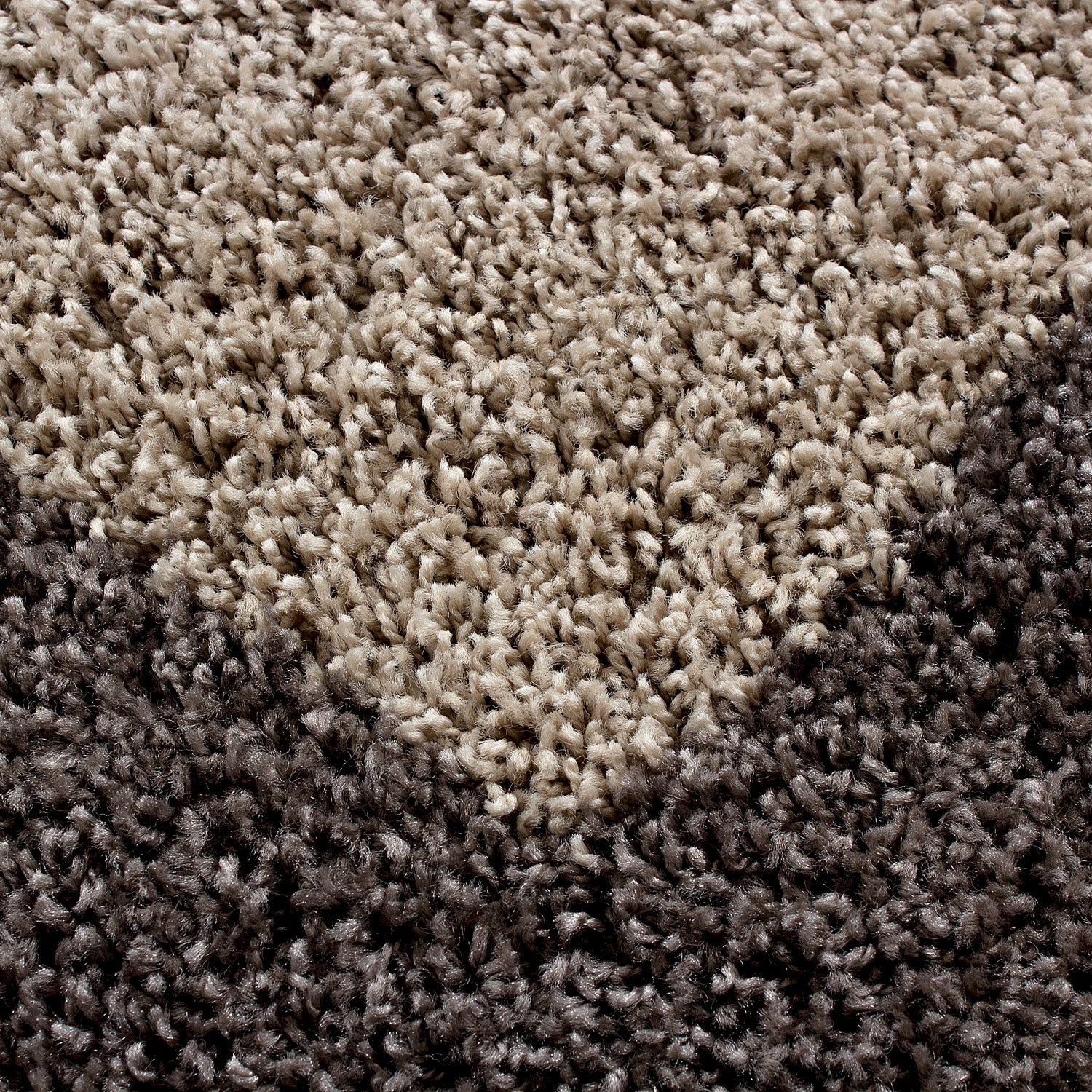Tapis shaggy, poils profonds, tapis de salon à poils longs, motif bordure