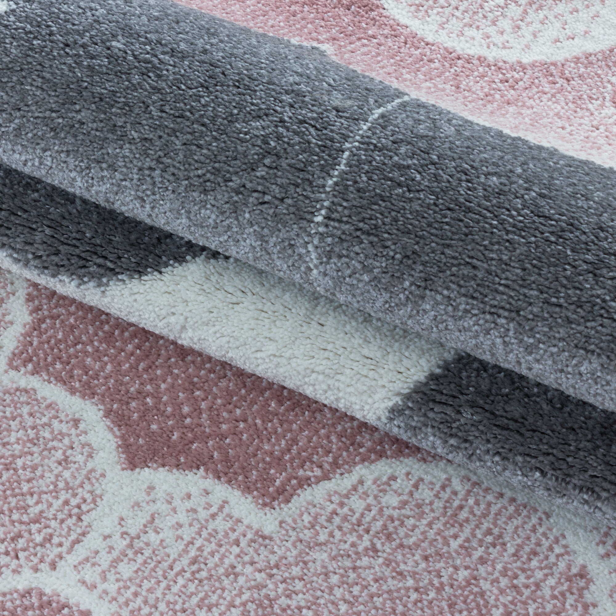 Children's carpet moon and stars design soft easy care carpet children's room