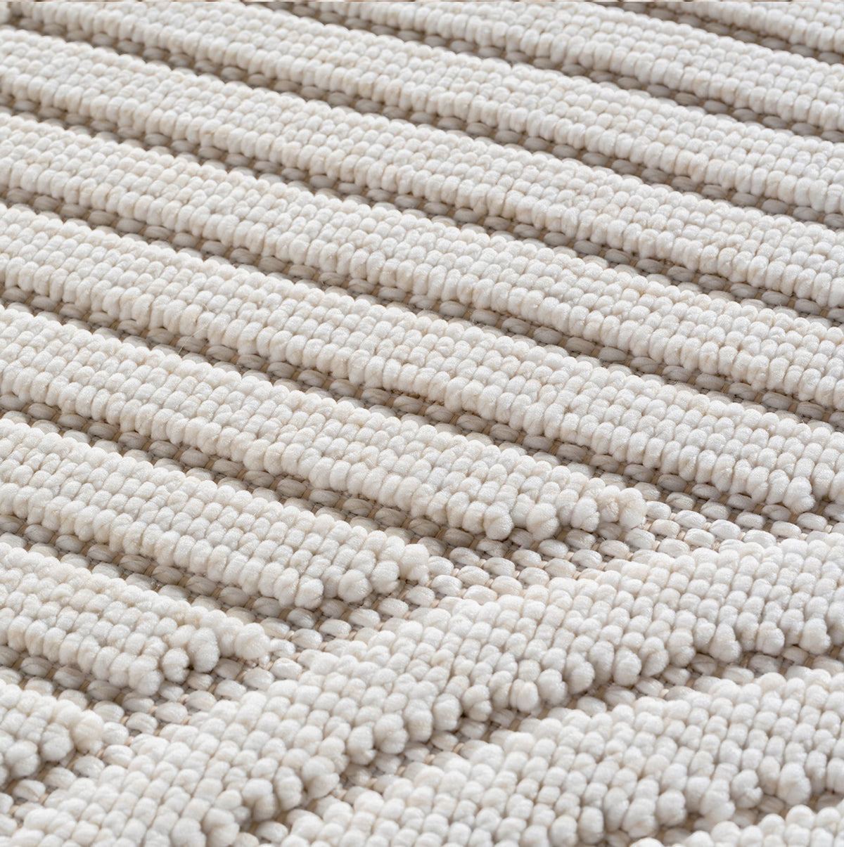 Carpettex Teppich Einfarbig Schlingenflor Skandi Stil Pflegeleicht Wohnzimmer