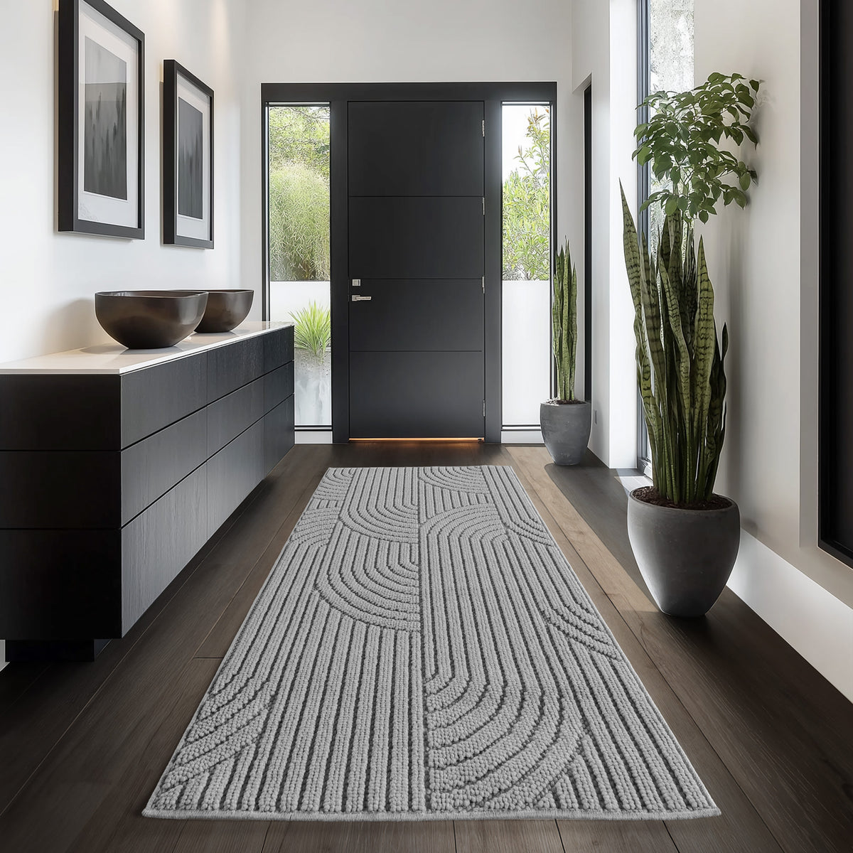 Carpettex Bouclé Teppich Schlingenflor Skandi Boho Weich