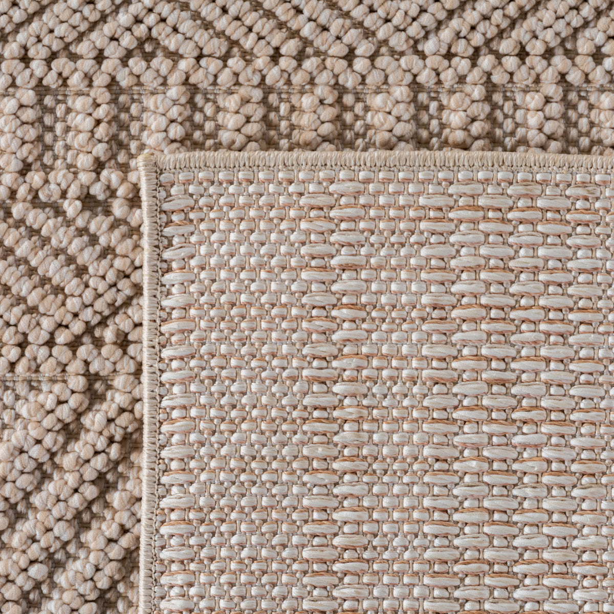 Carpettex Teppich Einfarbig Bouclé Skandi Stil Pflegeleicht Wohnzimmer Esszimmer