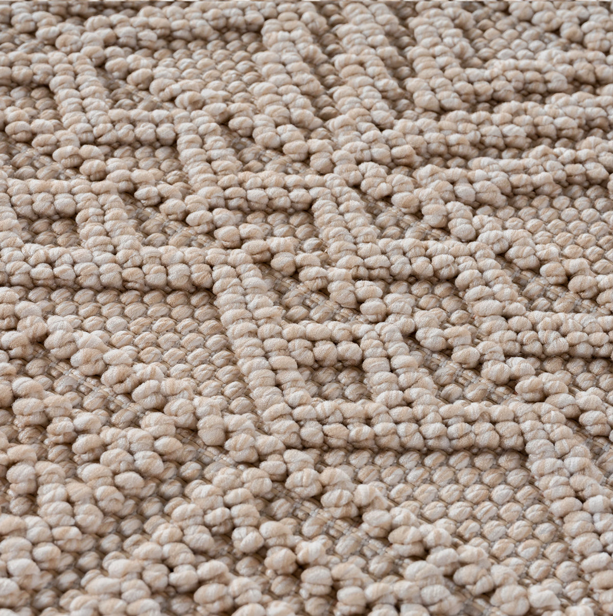Carpettex Teppich Einfarbig Bouclé Skandi Stil Pflegeleicht Wohnzimmer Esszimmer