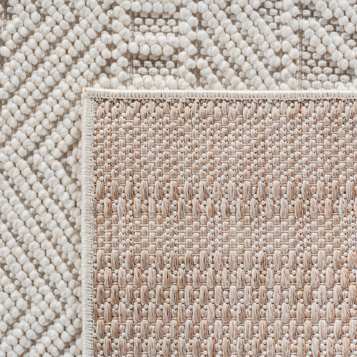 Carpettex Bouclé Teppich Schlingenflor Skandi Vintage Weich