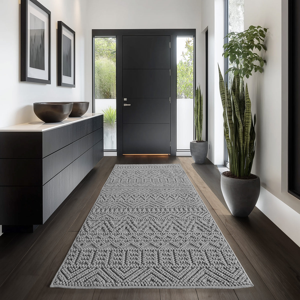 Carpettex Bouclé Teppich Schlingenflor Skandi Vintage Weich
