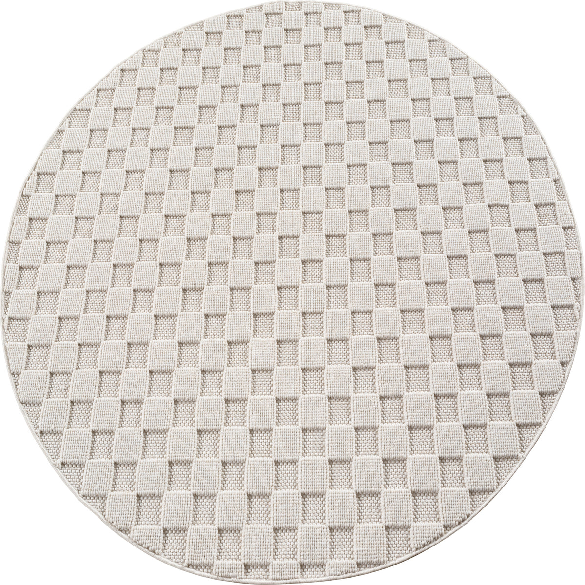 Carpettex Bouclé Teppich Schlingenflor Skandi Karo Weich