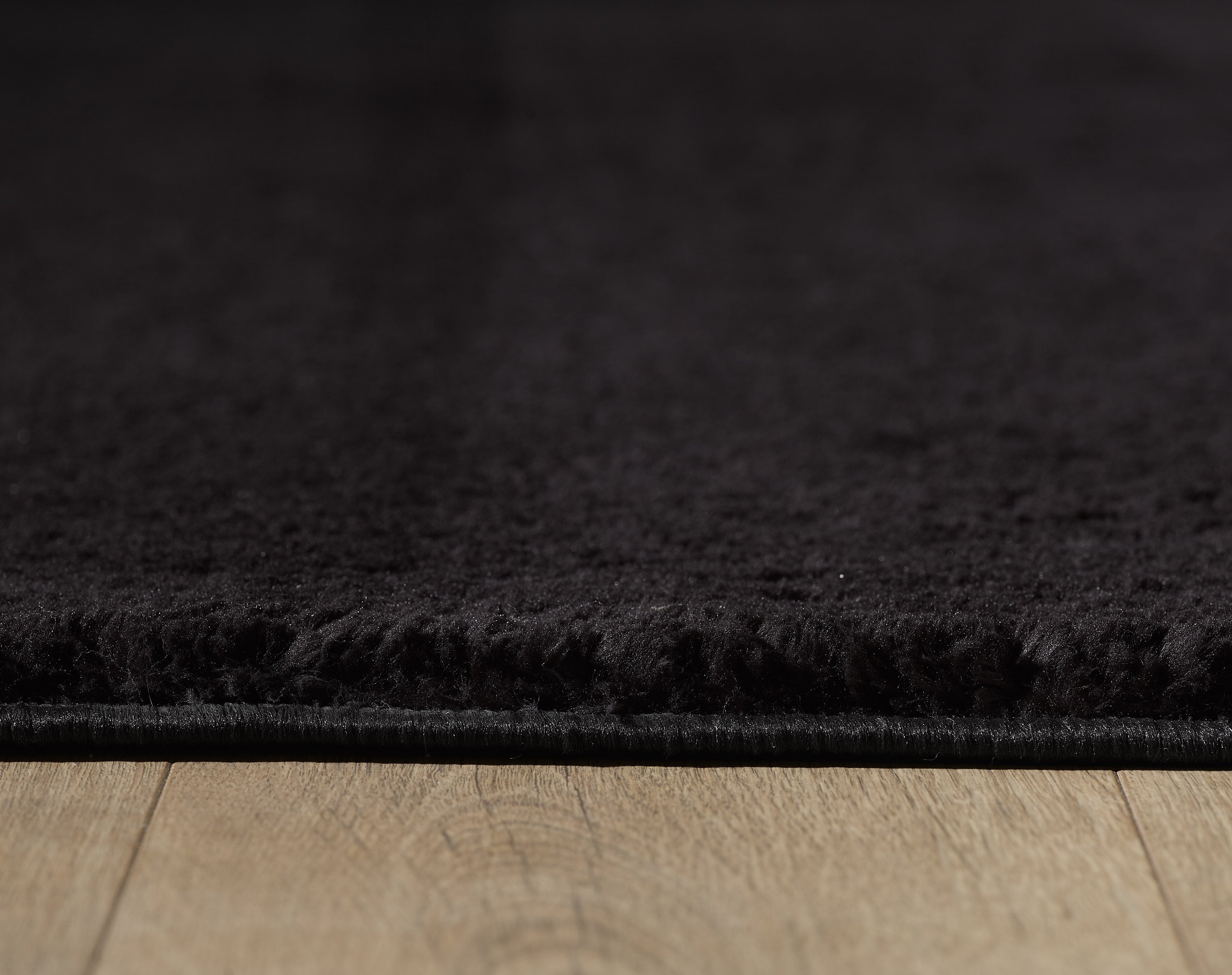 Waschbarer Hochflor Teppich Wohnzimmer Einfarbig Kunstfell Plüsch Super Weich