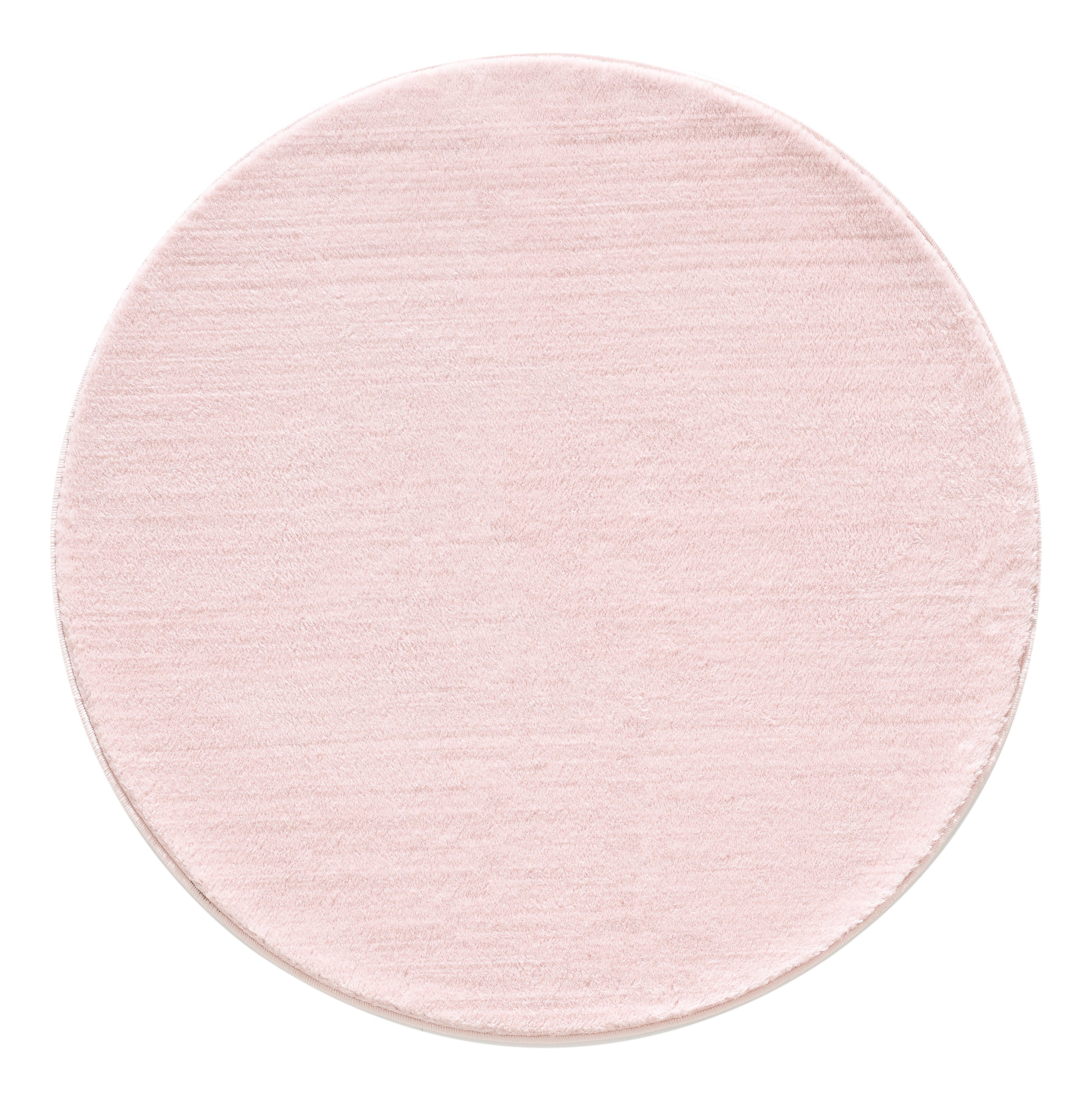 Washable rug for living room, plain faux fur, deep pile, super soft fur look