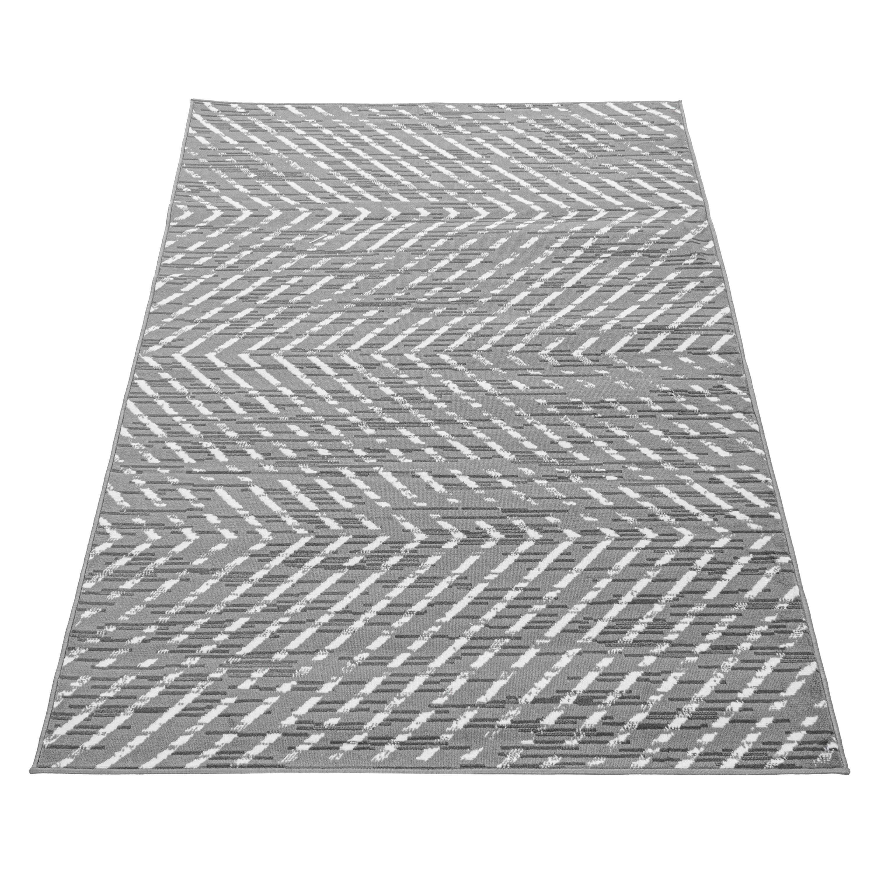 Tapis modernes à poils courts, Design géométrique, tapis à poils doux pour salon