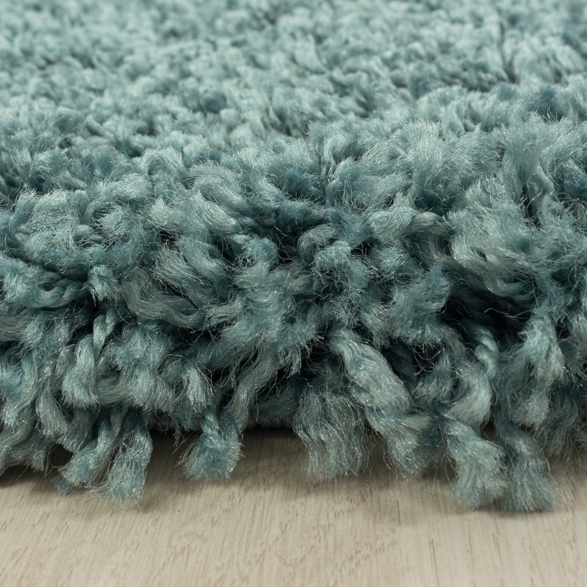 Hochflor Teppich Wohnzimmer Langflor Shaggy Teppich Einfarbiges Design Modern