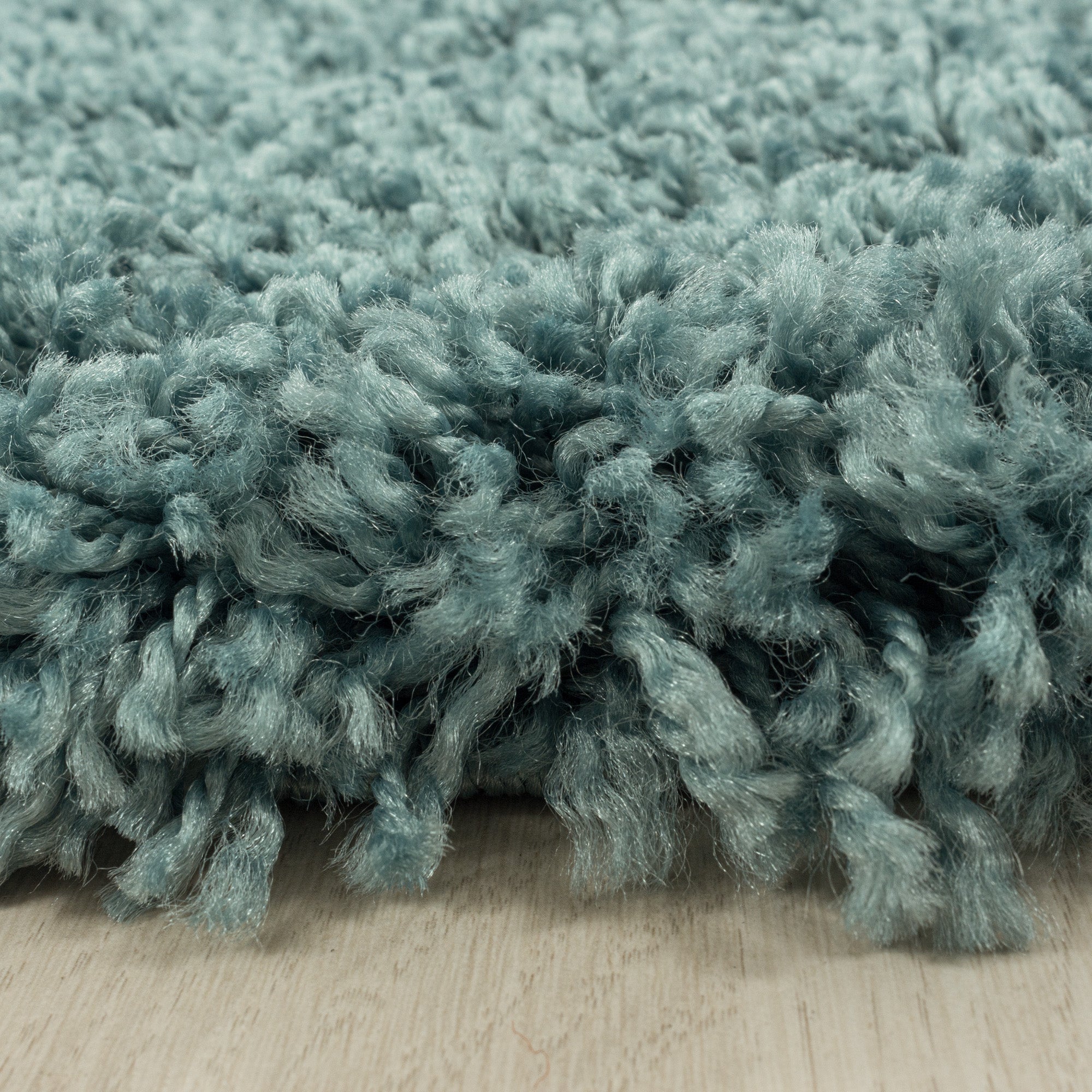 Hochflor Teppich Wohnzimmer Langflor Shaggy Teppich Einfarbiges Design Modern