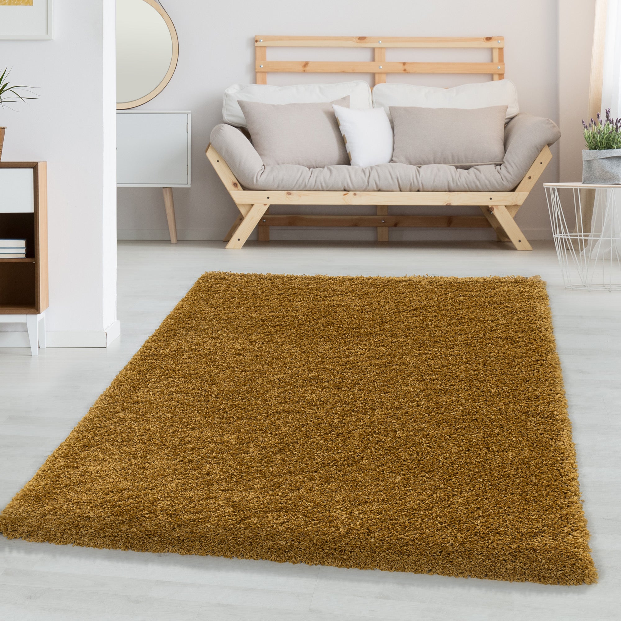 Carpet Living Room Deep Pile Plain Design Long Pile Shaggy Modern Fluffy