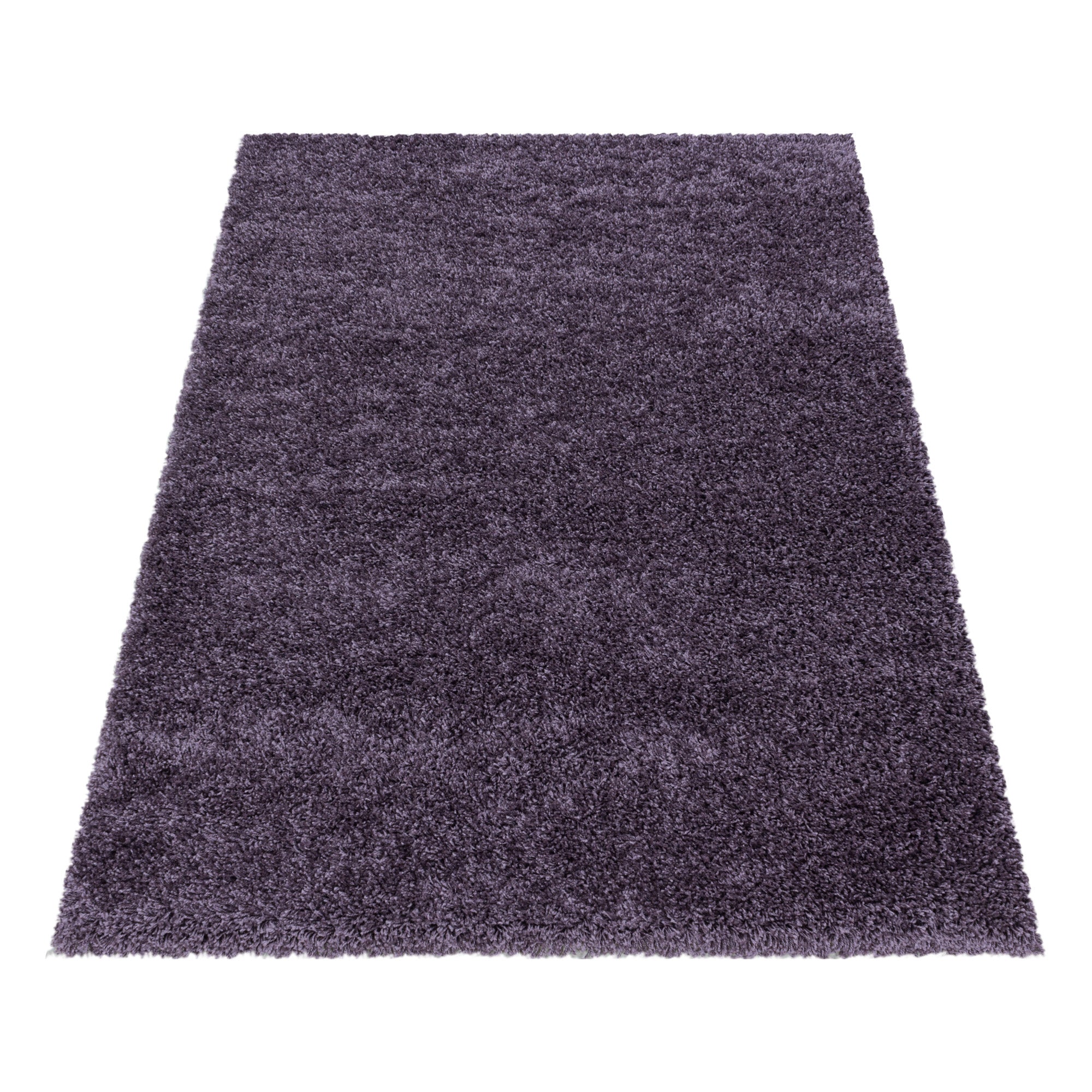 Teppich Wohnzimmer Hochflor Einfarbiges Design Langflor Shaggy Modern Flauschig