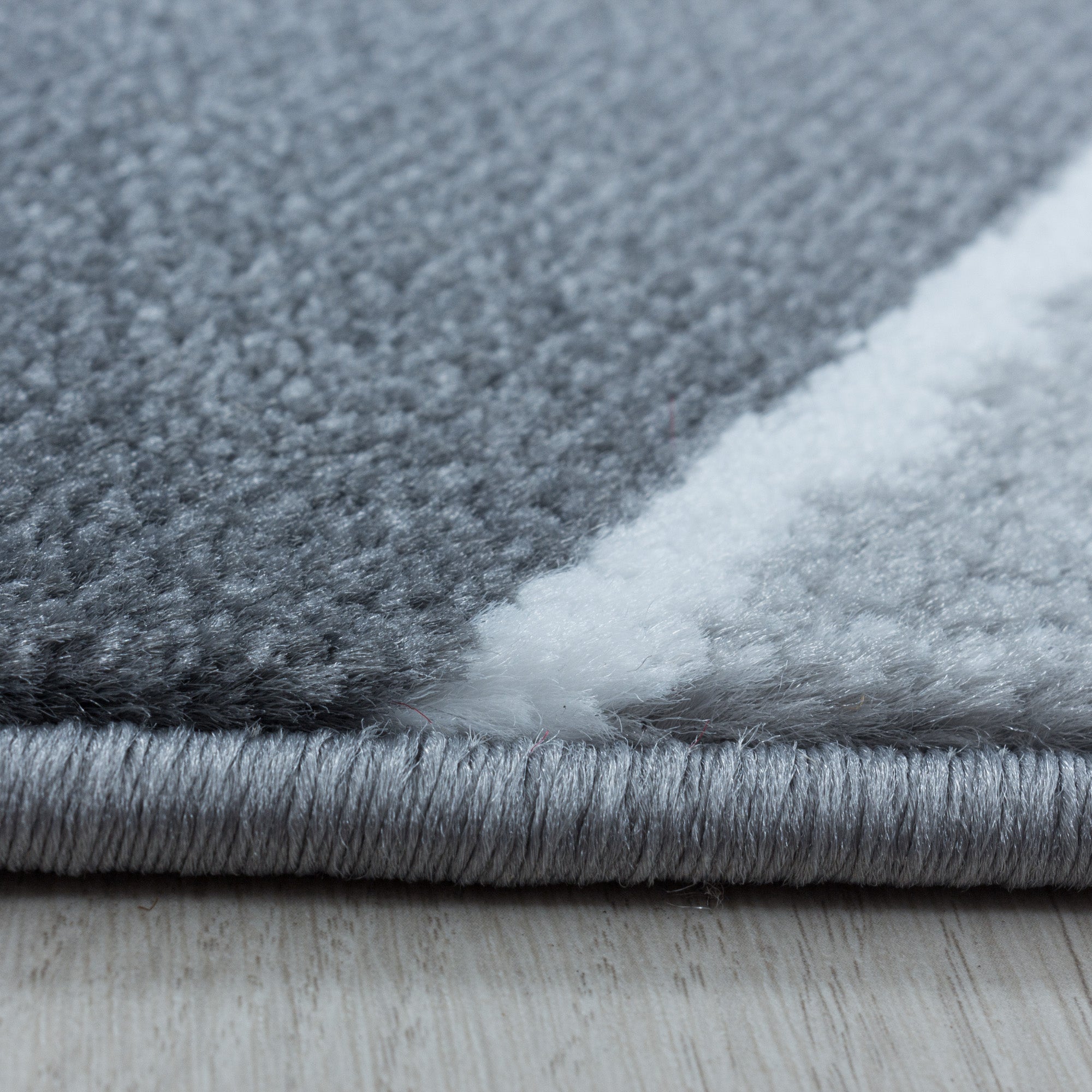Tapis moderne à poils courts, design ondulé, style moderne, pour salon
