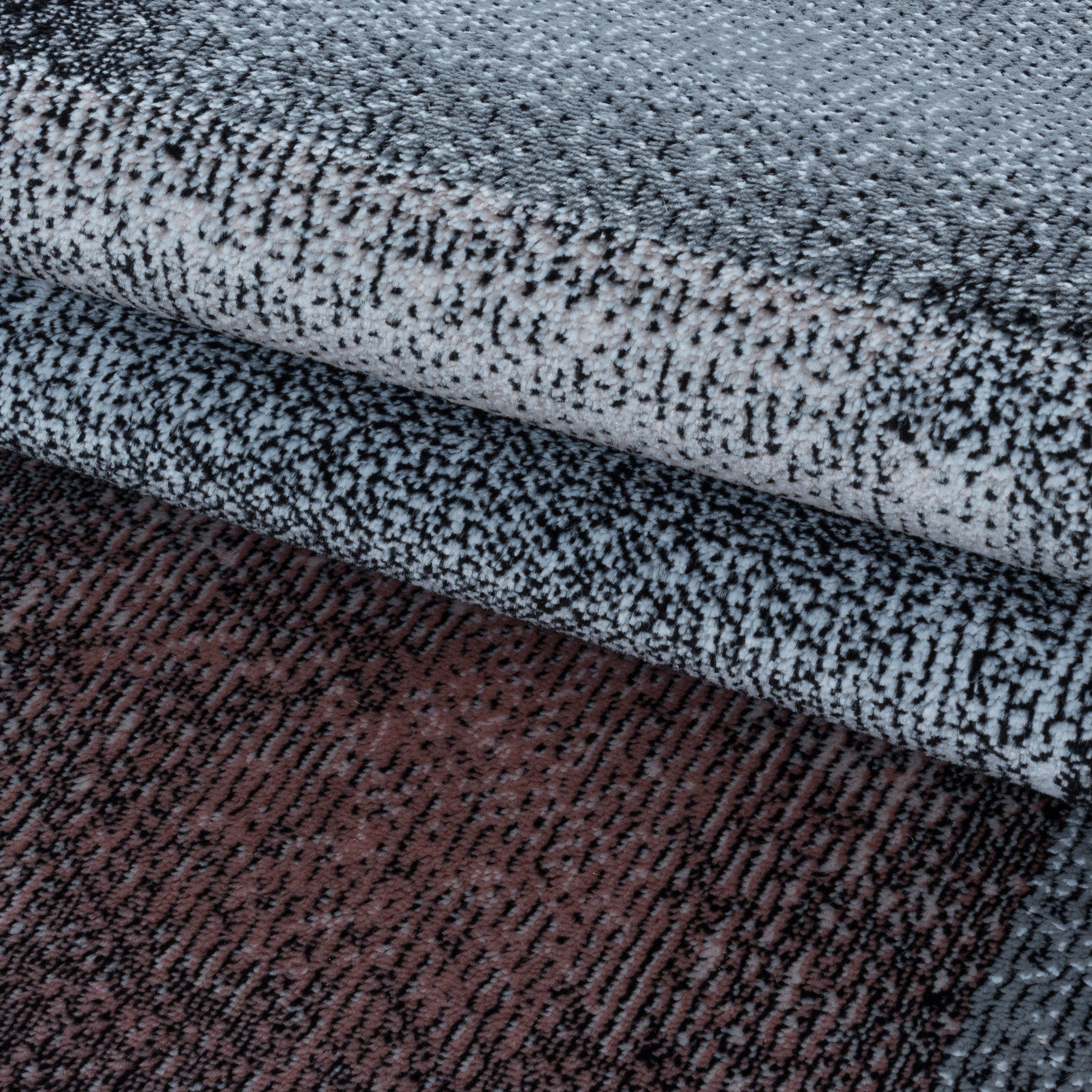 Tapis moderne à poils courts, design ondulé, style moderne, pour salon