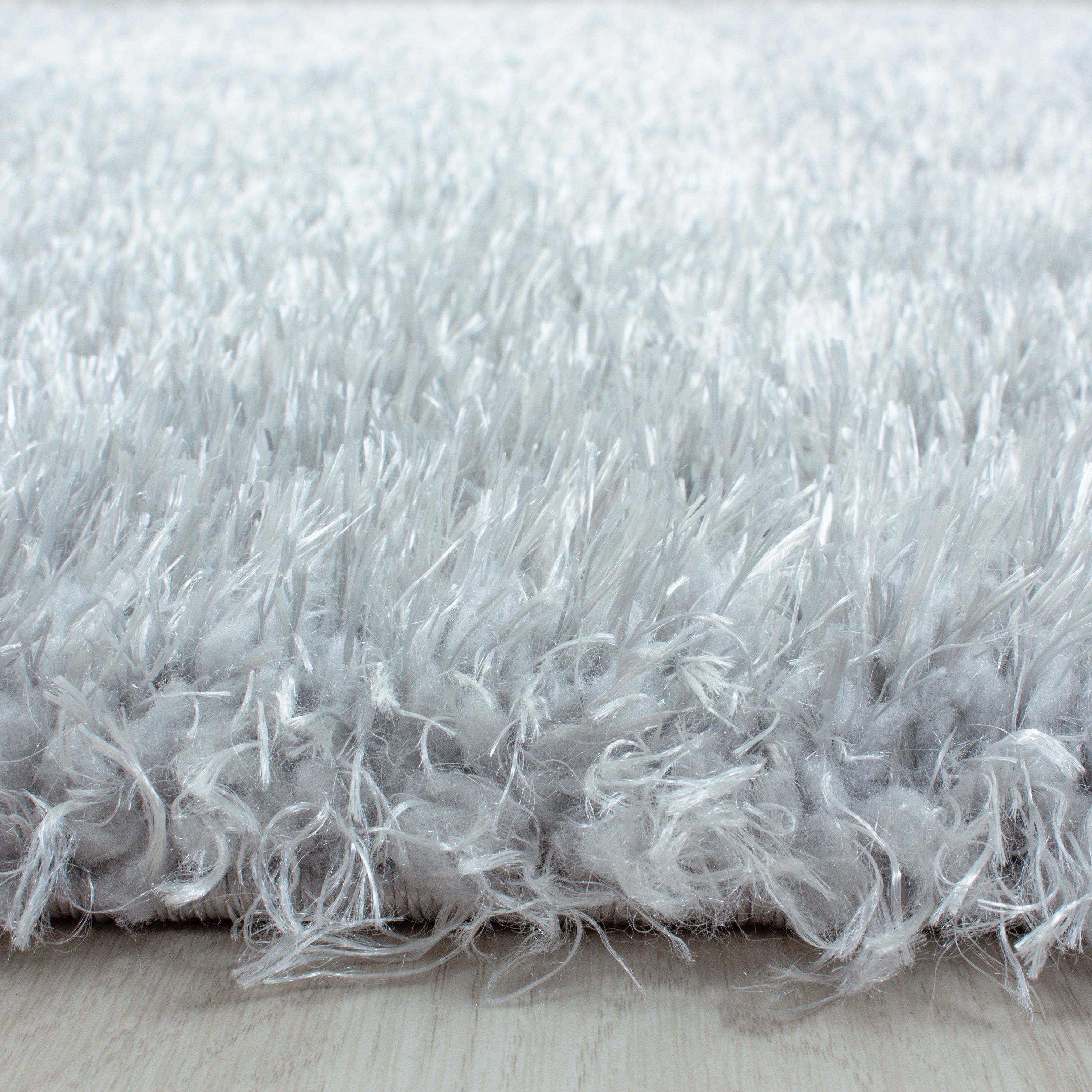 Tapis à poils longs pour le salon, uni, à poils longs, à poils longs, moelleux, super doux