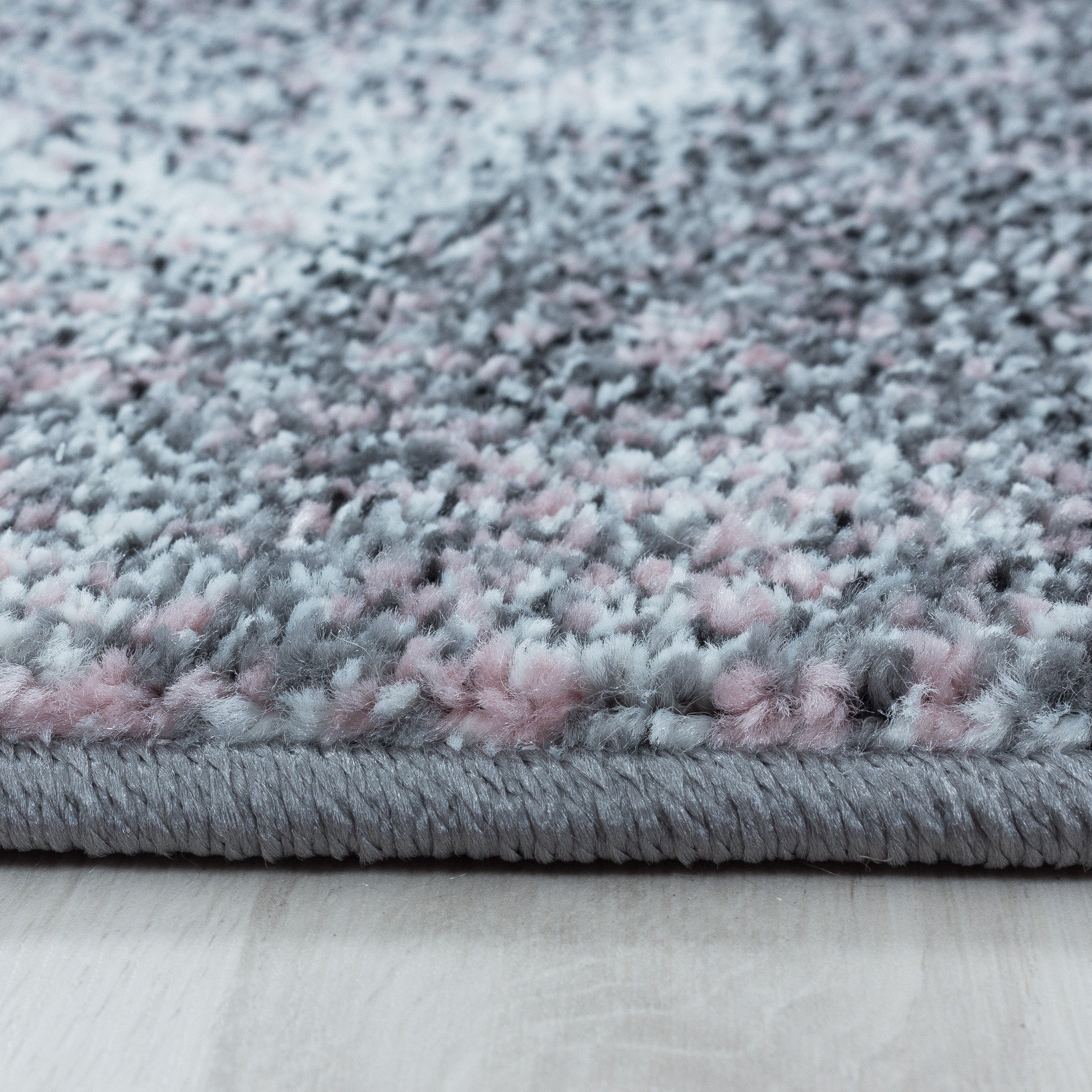 Modern Designer Living Room Rug Soft Short Pile Ombre Design Robust