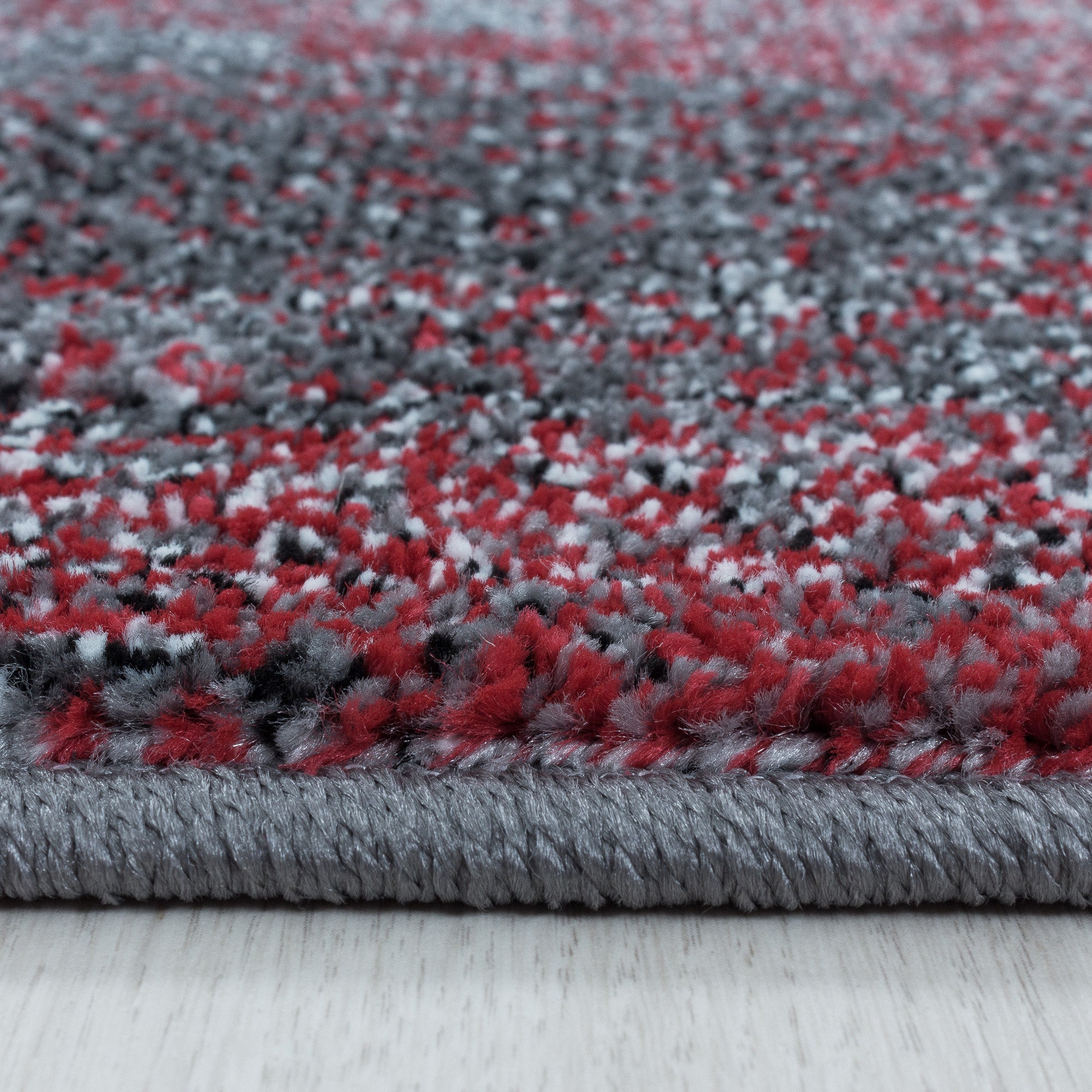 Tapis de salon de créateur moderne, doux, à poils courts, motif ondulé abstrait, robuste