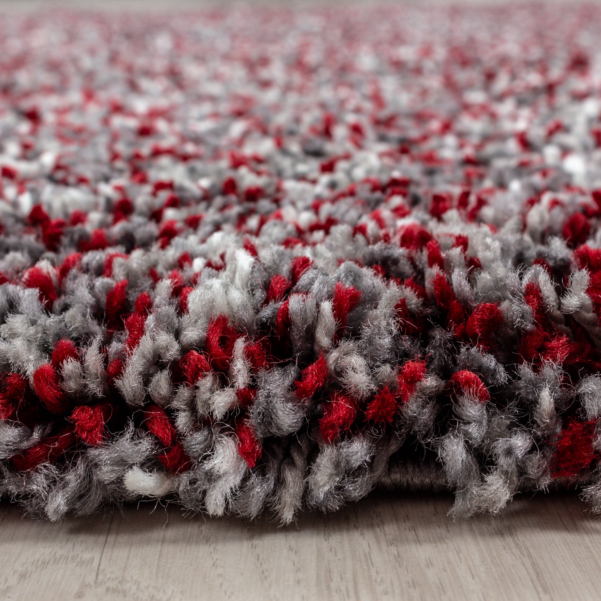 Hochflor Shaggy Teppich Meliert Design Teppich Vintage-Stil Teppich Wohnzimmer