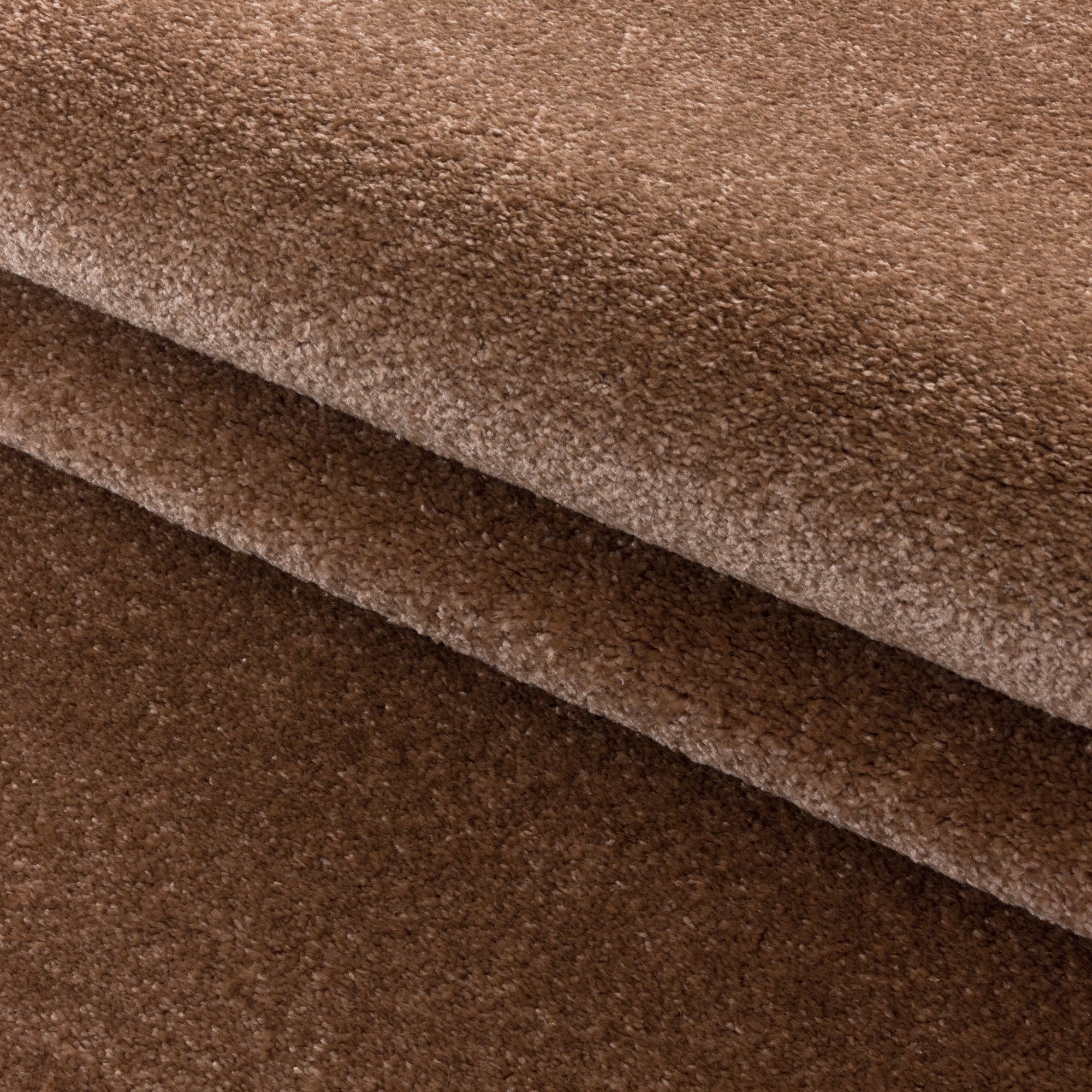 Modern designer short pile rug for living room, plain, robust, easy to care for