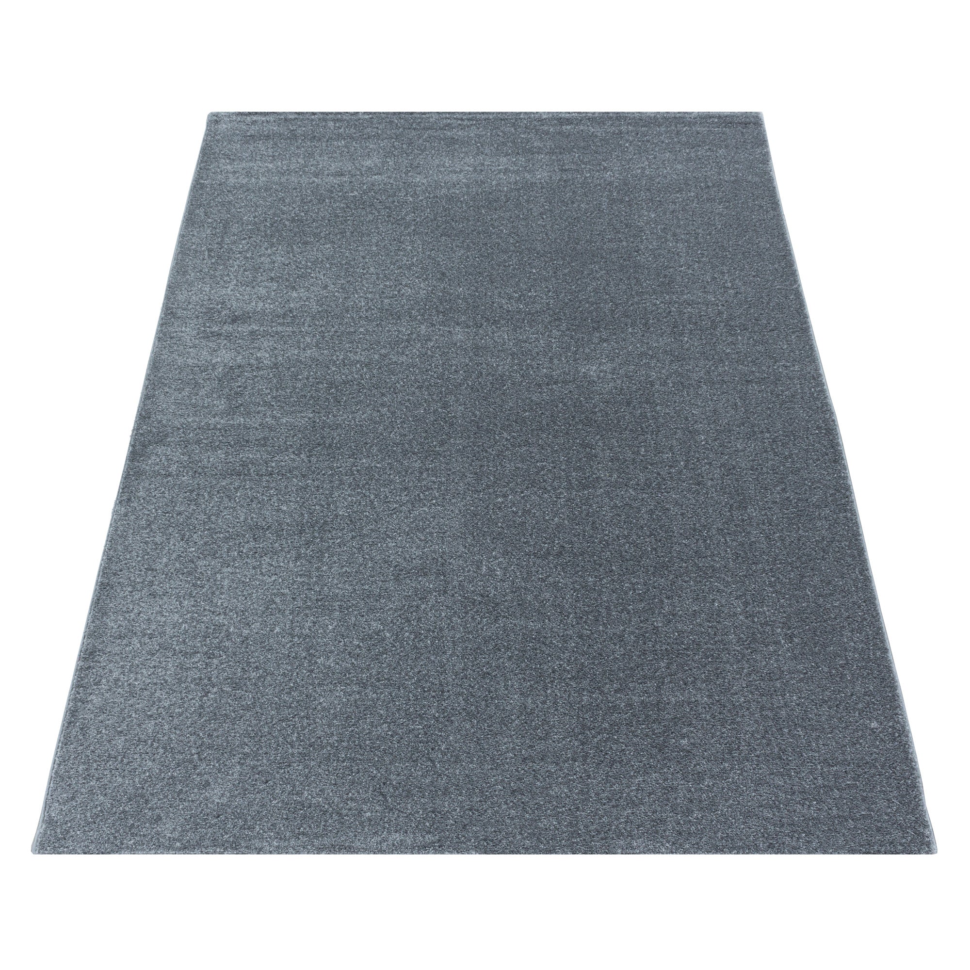 Modern designer short pile rug for living room, plain, robust, easy to care for