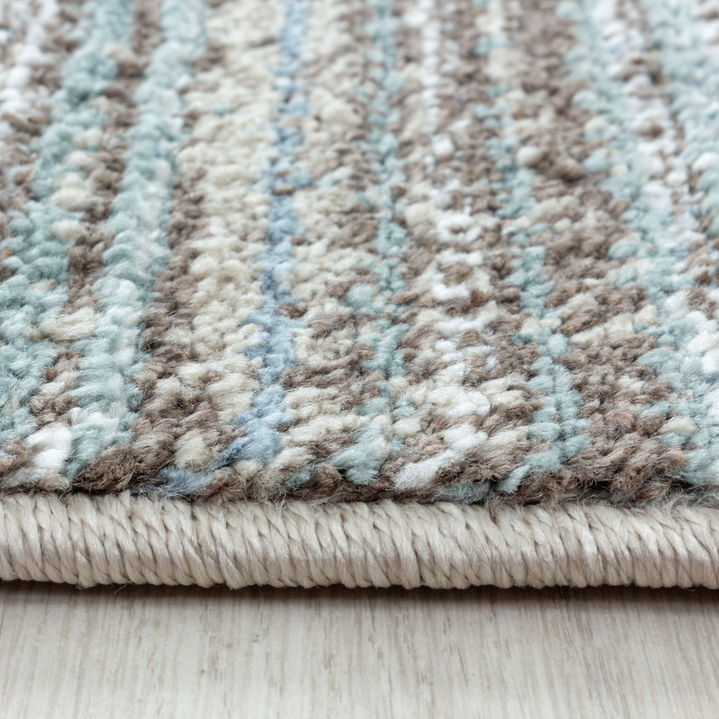 Tapis à poils ras pour salon, design moderne, style vintage, doux, facile d'entretien