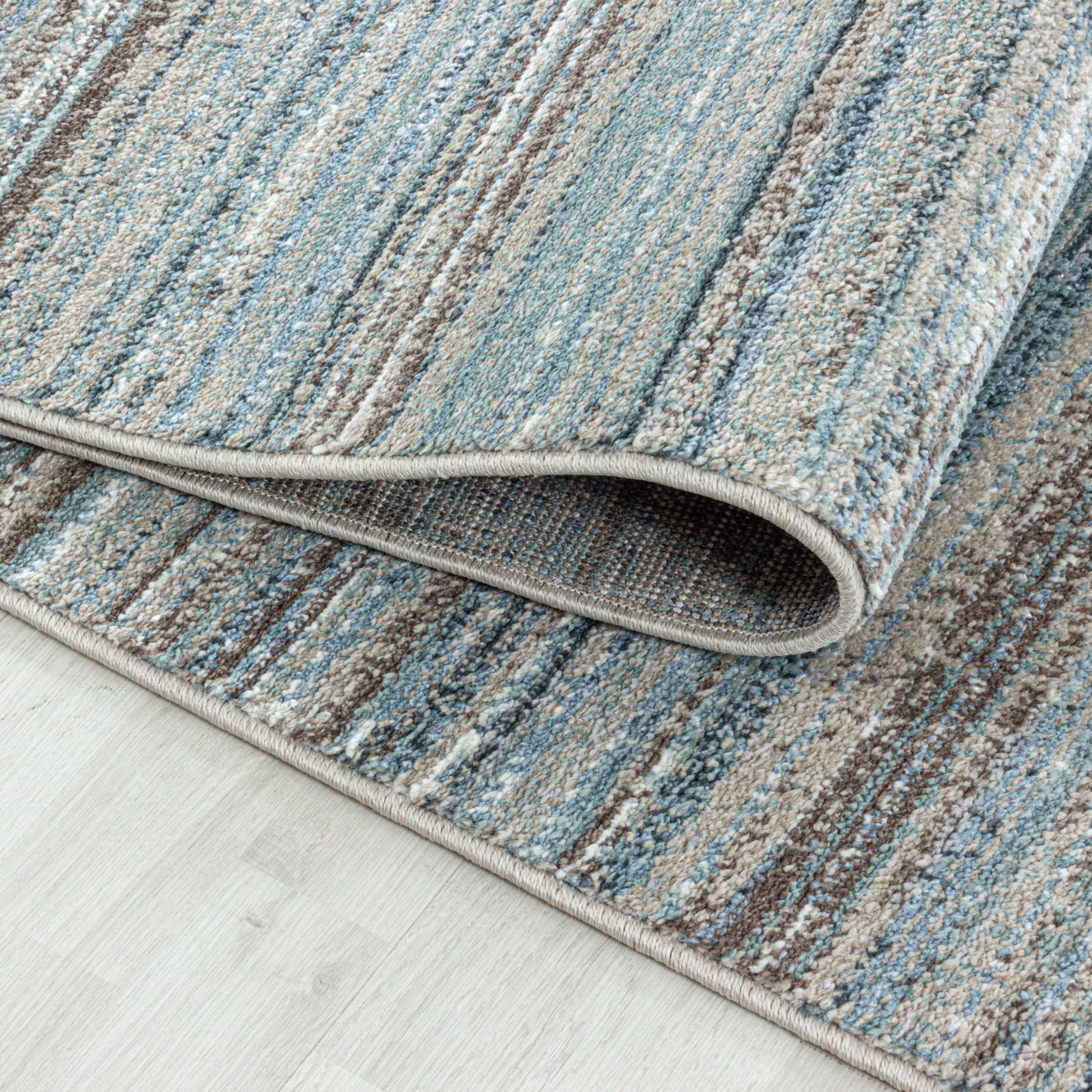 Tapis à poils ras pour salon, design moderne, style vintage, doux, facile d'entretien