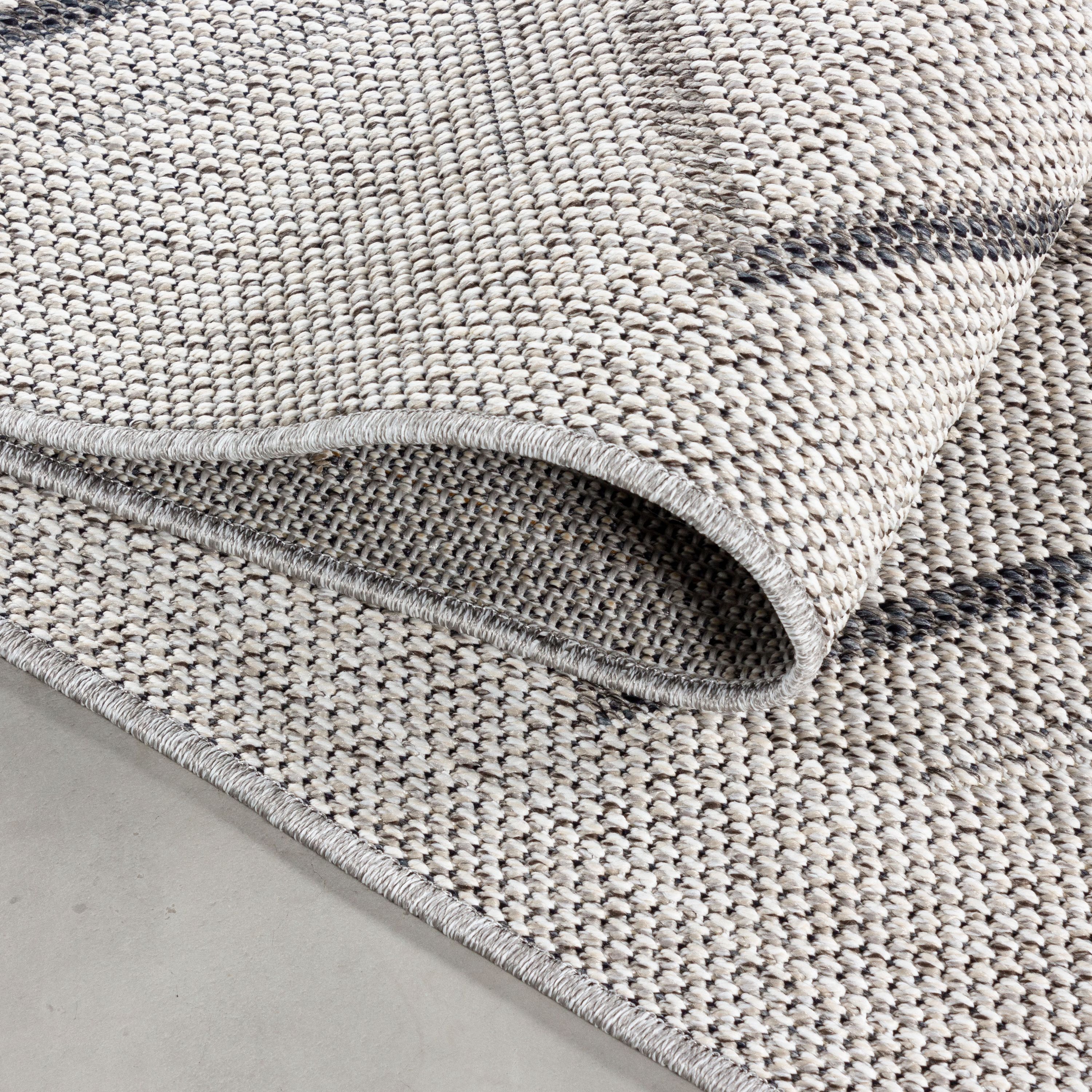 Tapis d'intérieur et d'extérieur au design bohème, résistant aux intempéries, pour terrasse, balcon, cuisine
