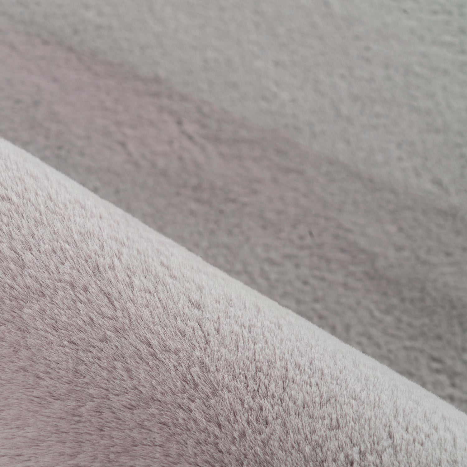 Tapis pour salon, uni, imitation fourrure, moelleux, doux, câlin tons pastel