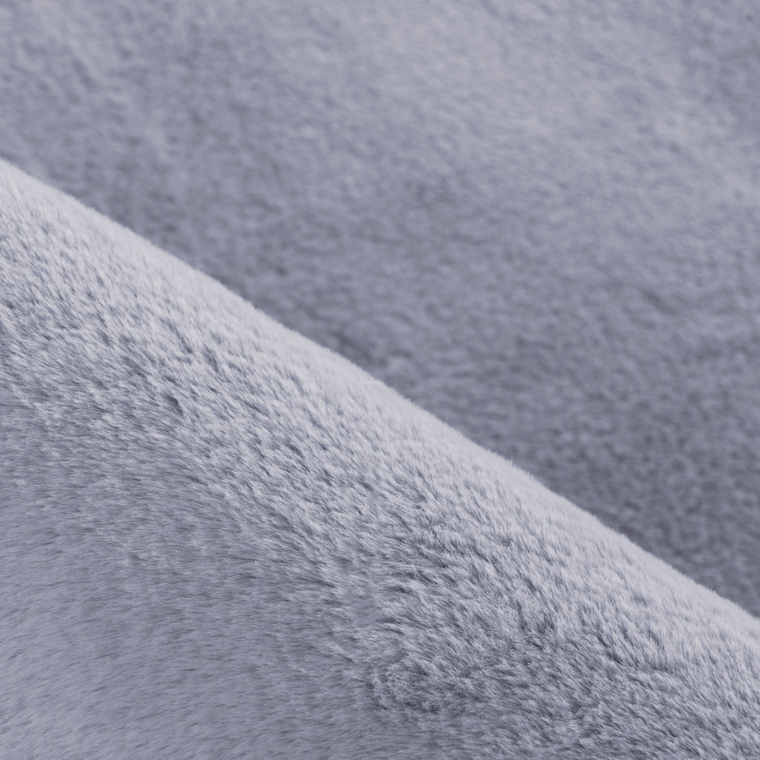 Tapis pour salon, uni, imitation fourrure, moelleux, doux, câlin tons pastel