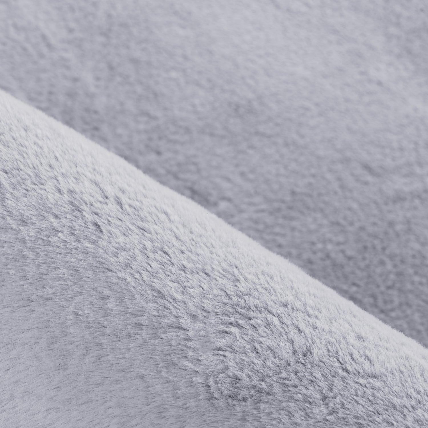 Tapis pour salon, uni, imitation fourrure, moelleux, doux, câlin tons pastel