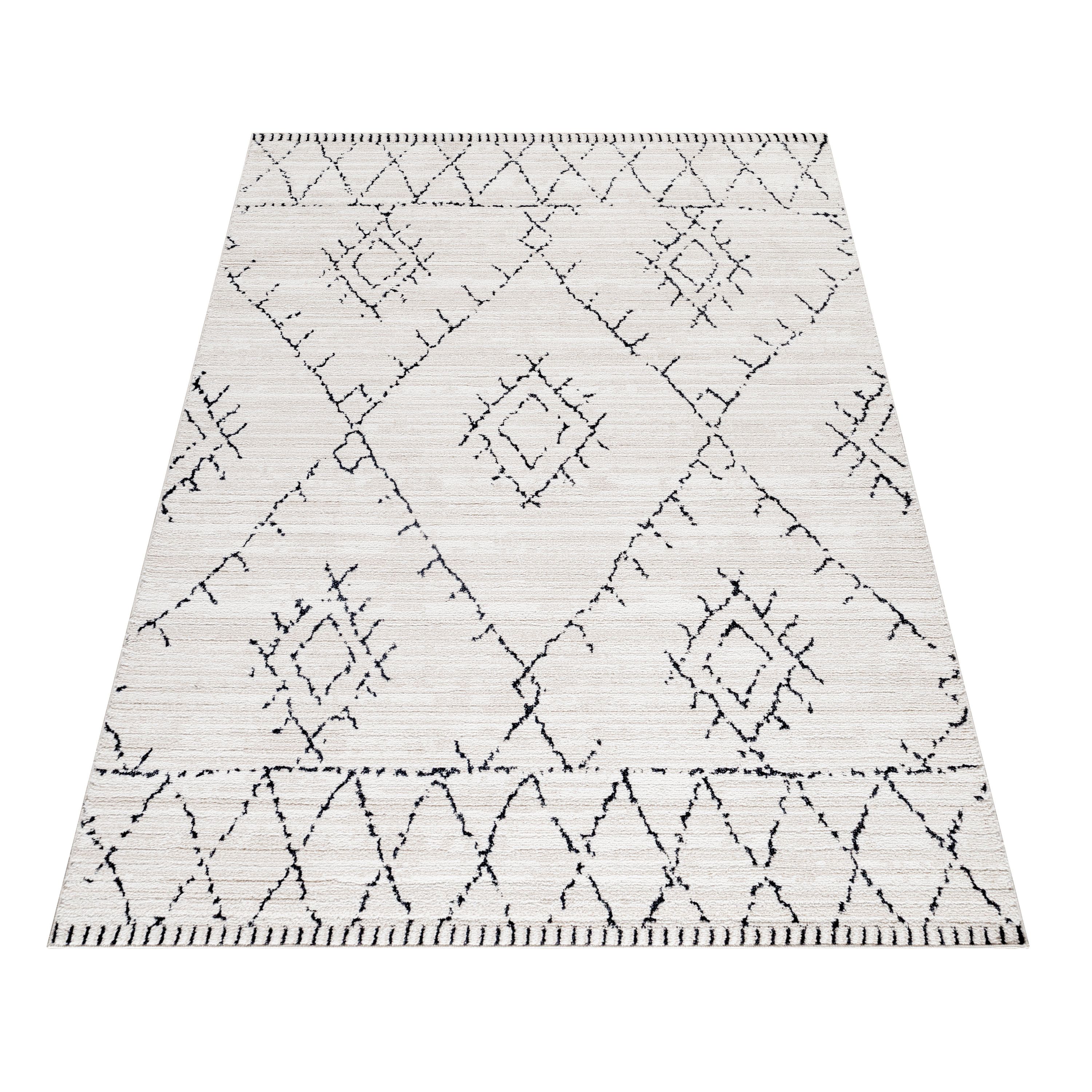 Short pile carpet living room Berber design carpet boho style natural look