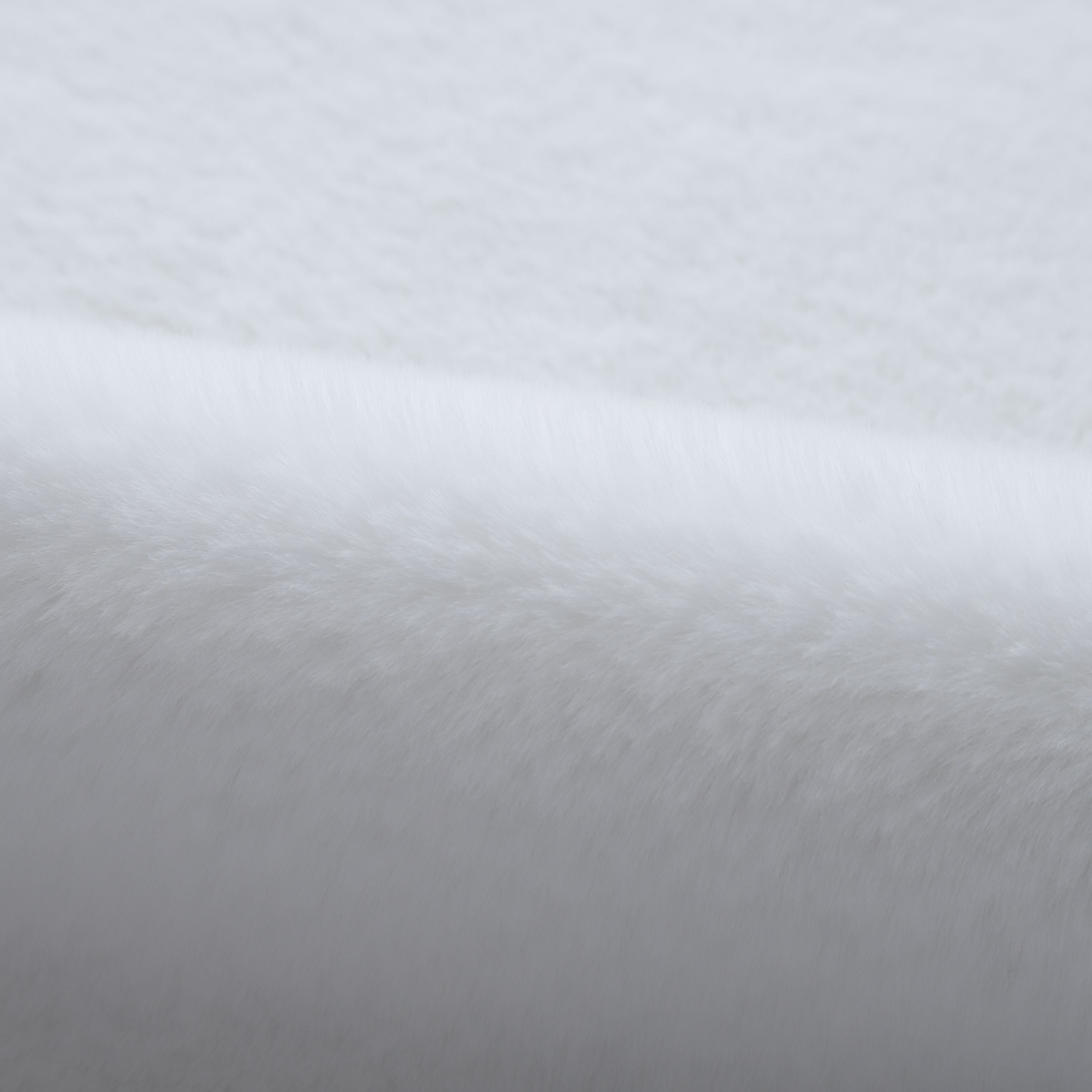 Rug plush plain sheepskin shape faux fur rug bedroom fur look