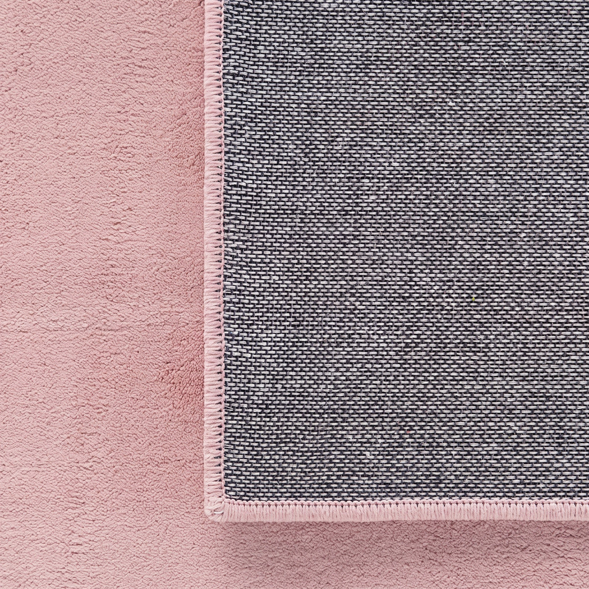 Carpettex Waschbarer Kurzflor Teppich Modern Einfarbig Weich