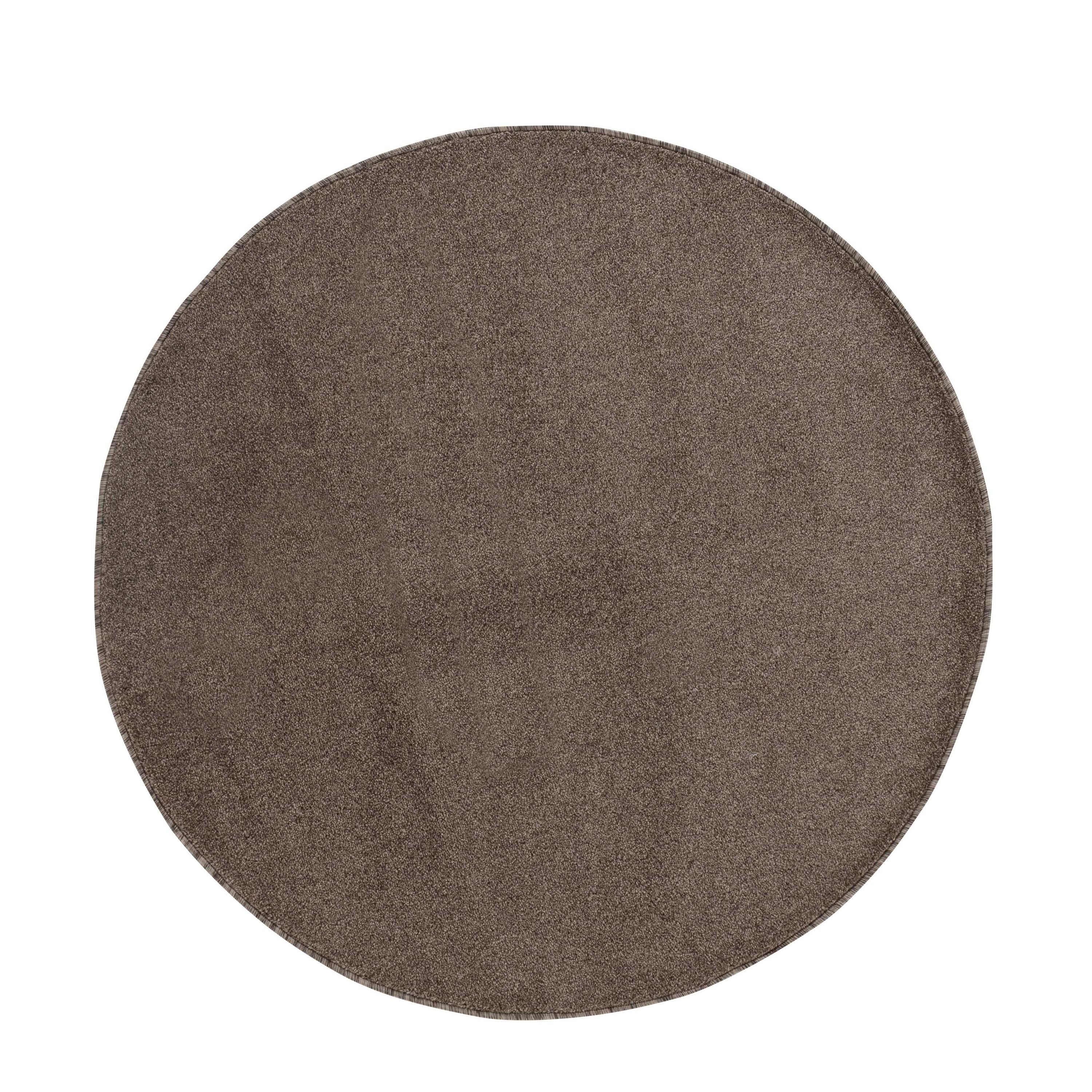 Tapis uni pour salon, chambre, cuisine, à poils courts, doux, couleur moka