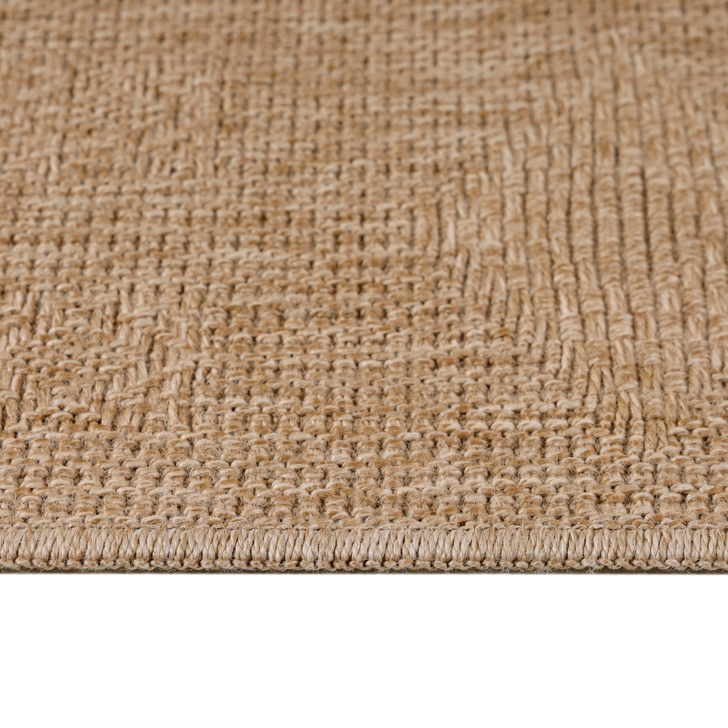 Indoor &amp; Outdoor Rug Weatherproof Vintage Design Natural Look Kitchen Balcony Patio