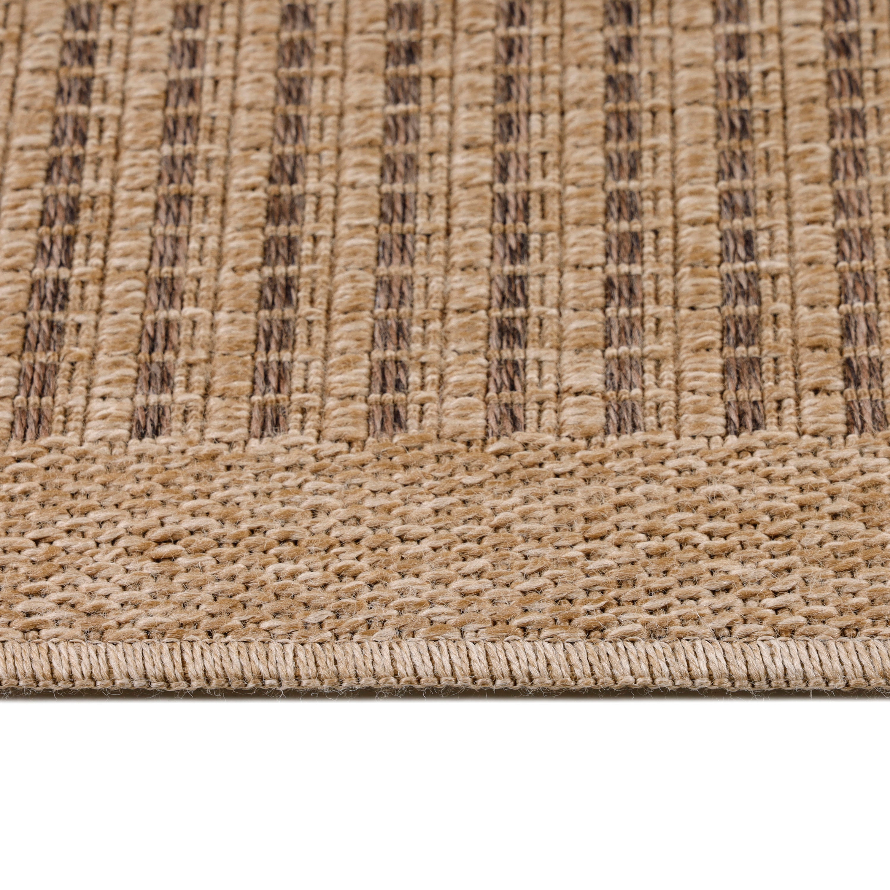 Indoor &amp; Outdoor Rug Weatherproof Vintage Design Natural Look Kitchen Balcony Patio