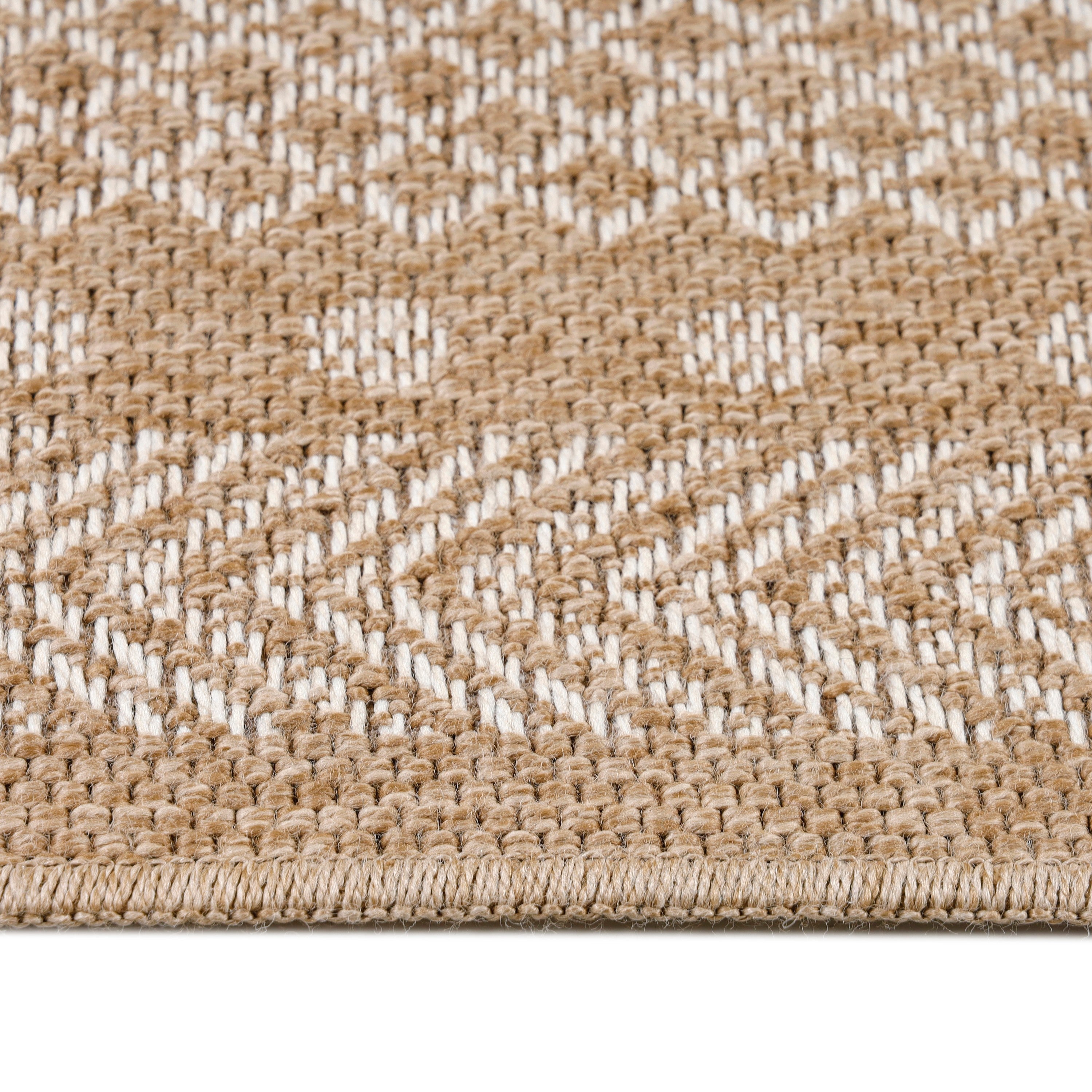 Indoor &amp; Outdoor Rug Weatherproof Vintage Design Natural Look Kitchen Balcony Patio