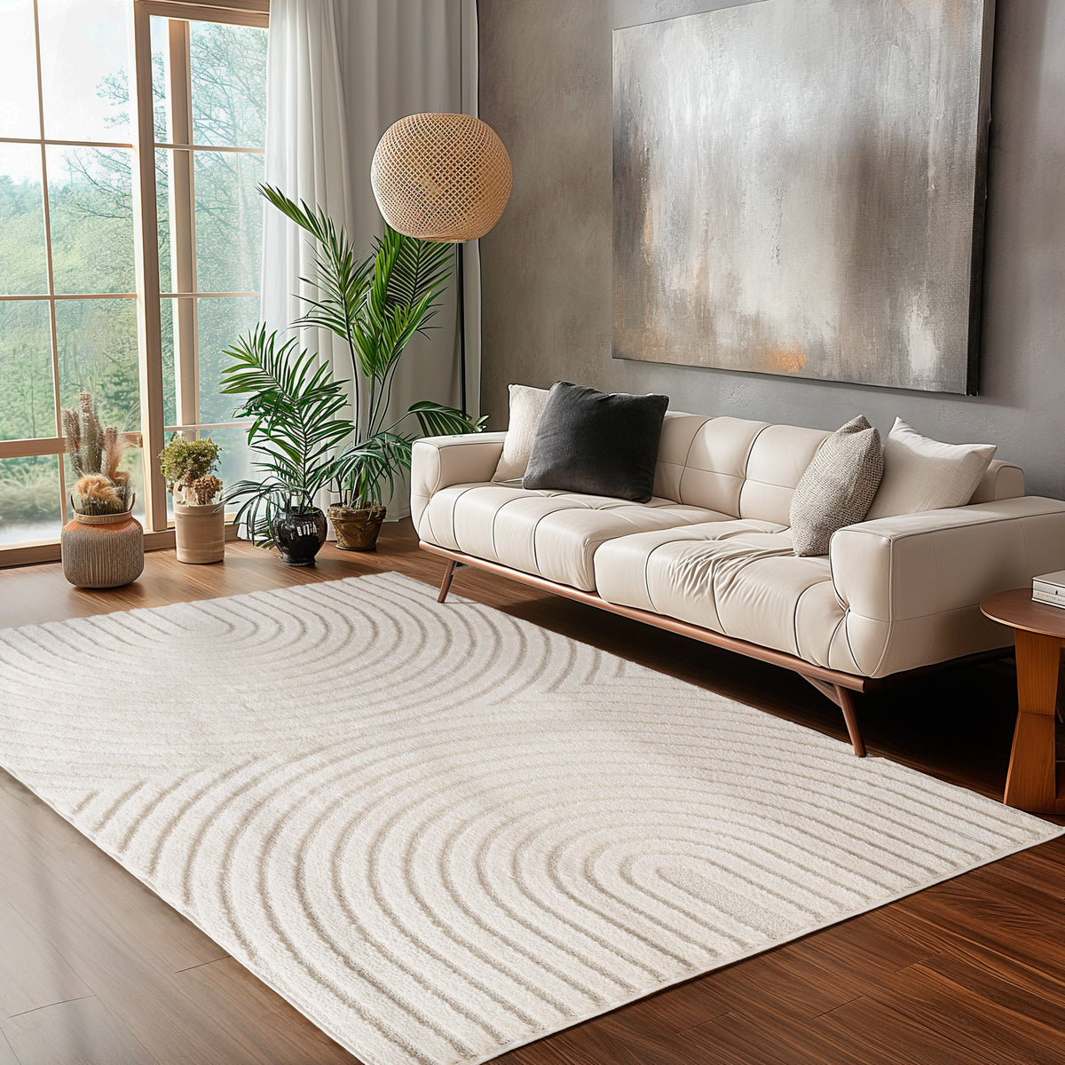 Teppich Wohnzimmer Schlafzimmer Küchenteppich Boho Teppich Pflegeleicht Design