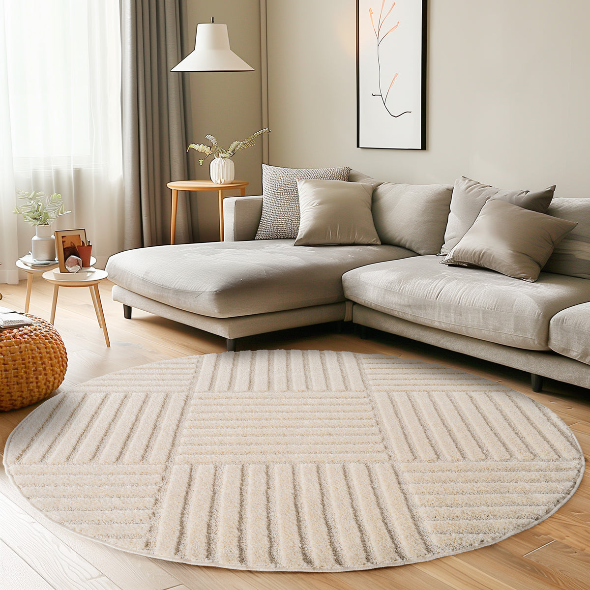 Teppich Wohnzimmer Schlafzimmer Küchenteppich Boho Stil Pflegeleicht Design