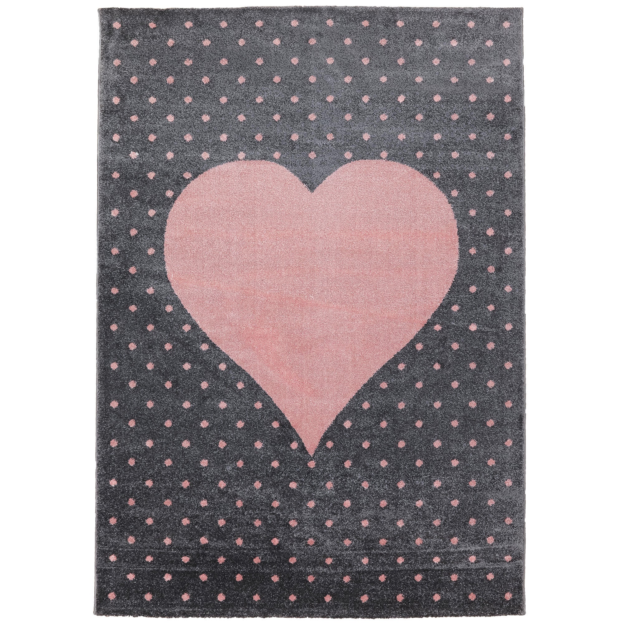 Children's carpet children's room heart design children's carpet baby room soft pile