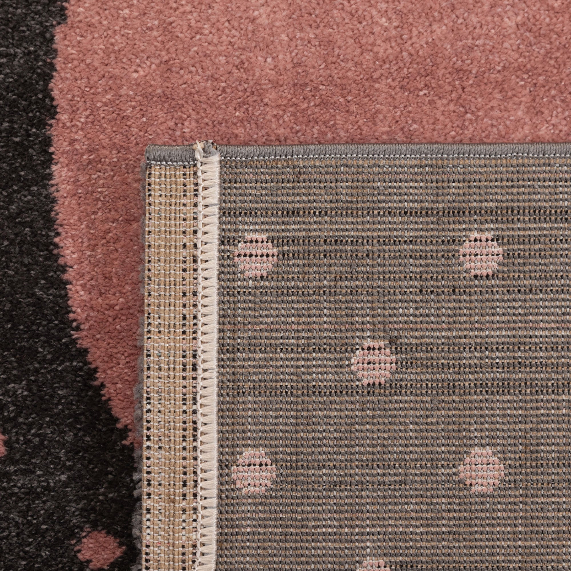 Children's carpet children's room heart design children's carpet baby room soft pile
