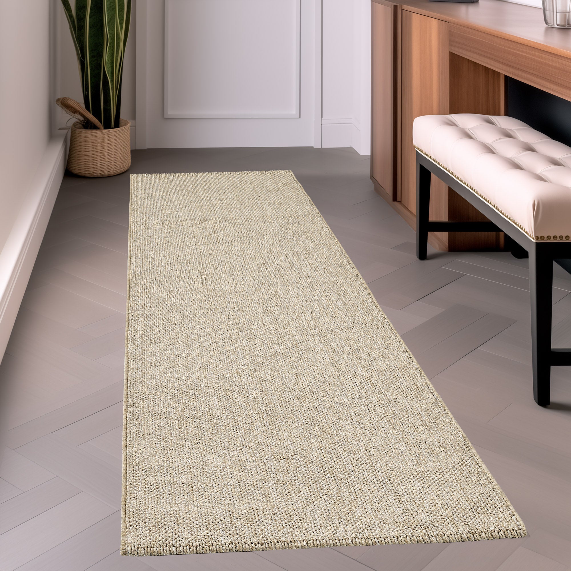 Modern Carpet, Robust, Mottled, Solid Color Loop Rug, Cut-Loop Design