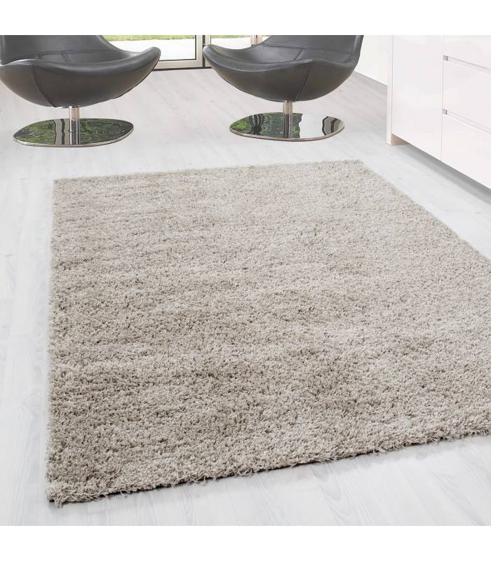 Tapis à poils longs à poils longs, tapis de salon, doux, uni en 14 couleurs